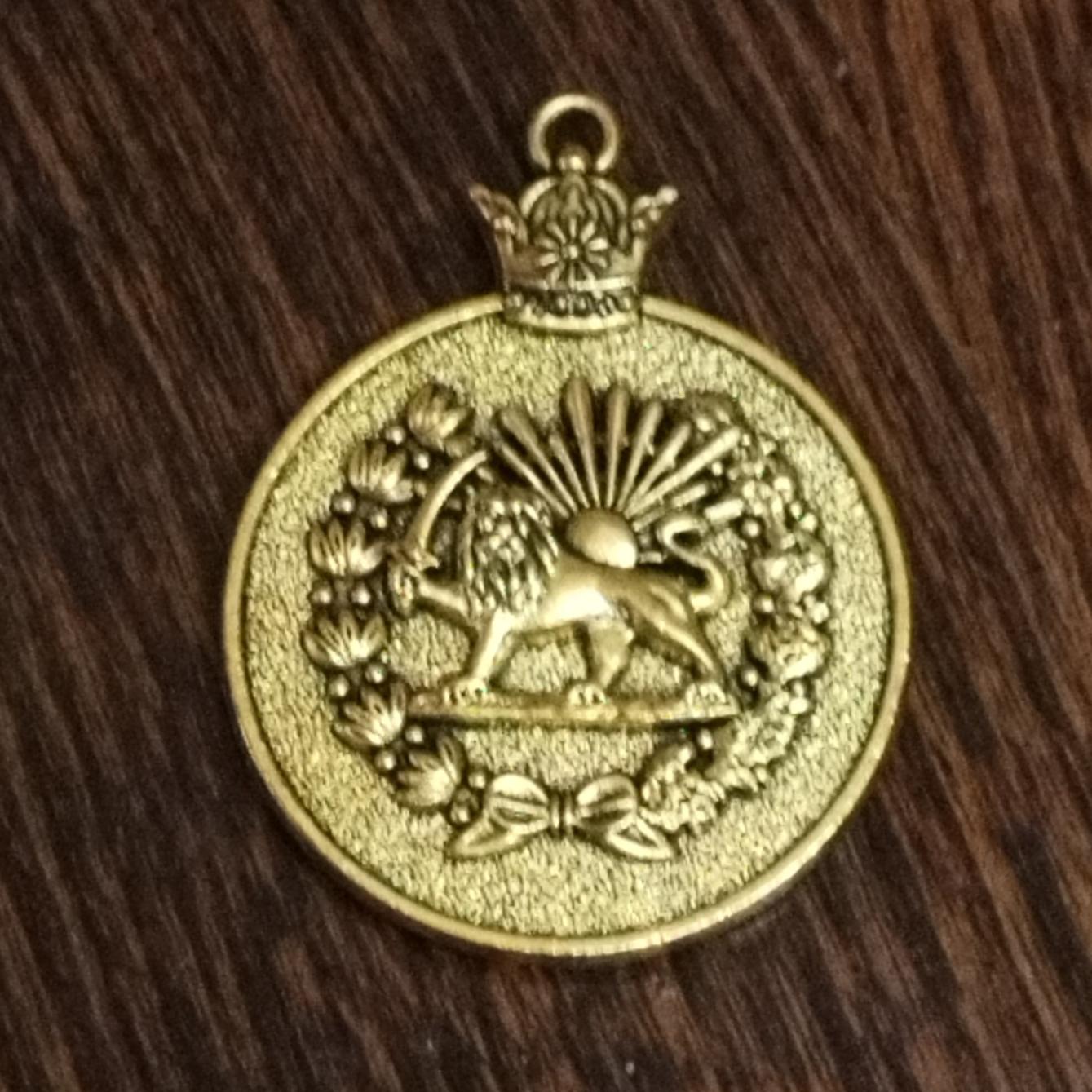 مدال 16/5 گرمی با تکرار نقش از دو طرف