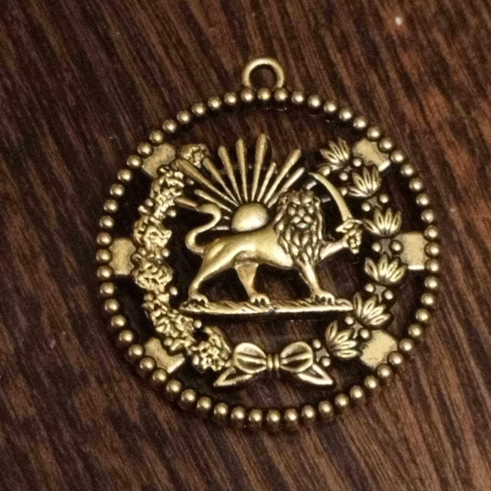 مدال 15/5 گرم با تکرار نقش از دو طرف