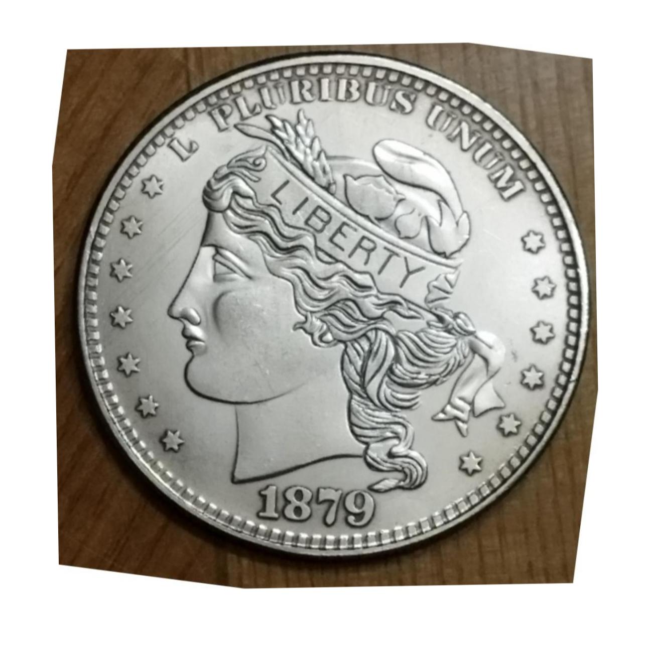 سکه روکش نقره سایز بزرگ لیبرتی آمریکا