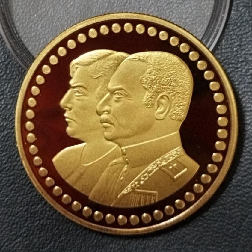 سکه روکش طلا بمناسبت روز مادر 25 آذر 2535
