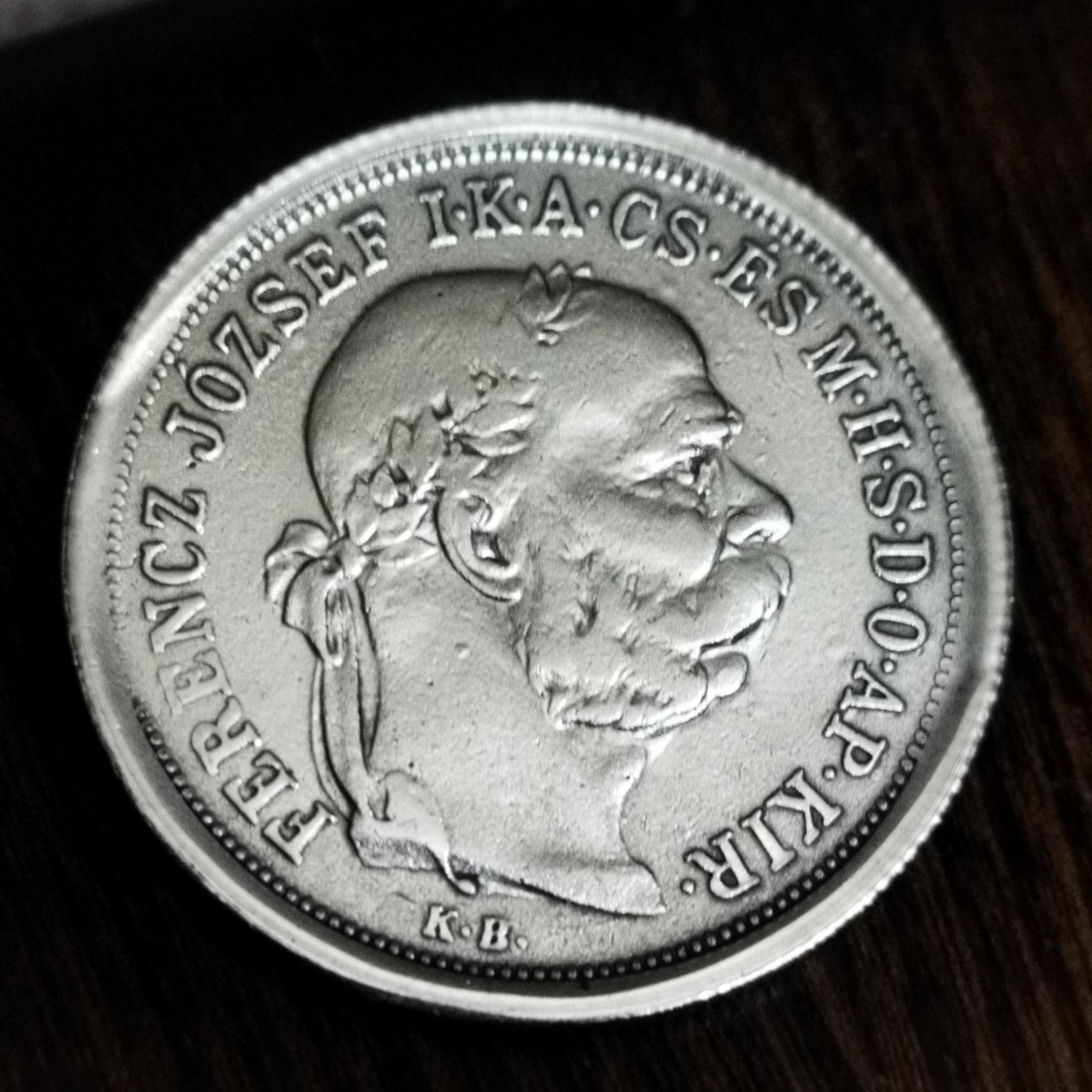 سکه روکش نقره از کشور مجارستان ضرب دوم