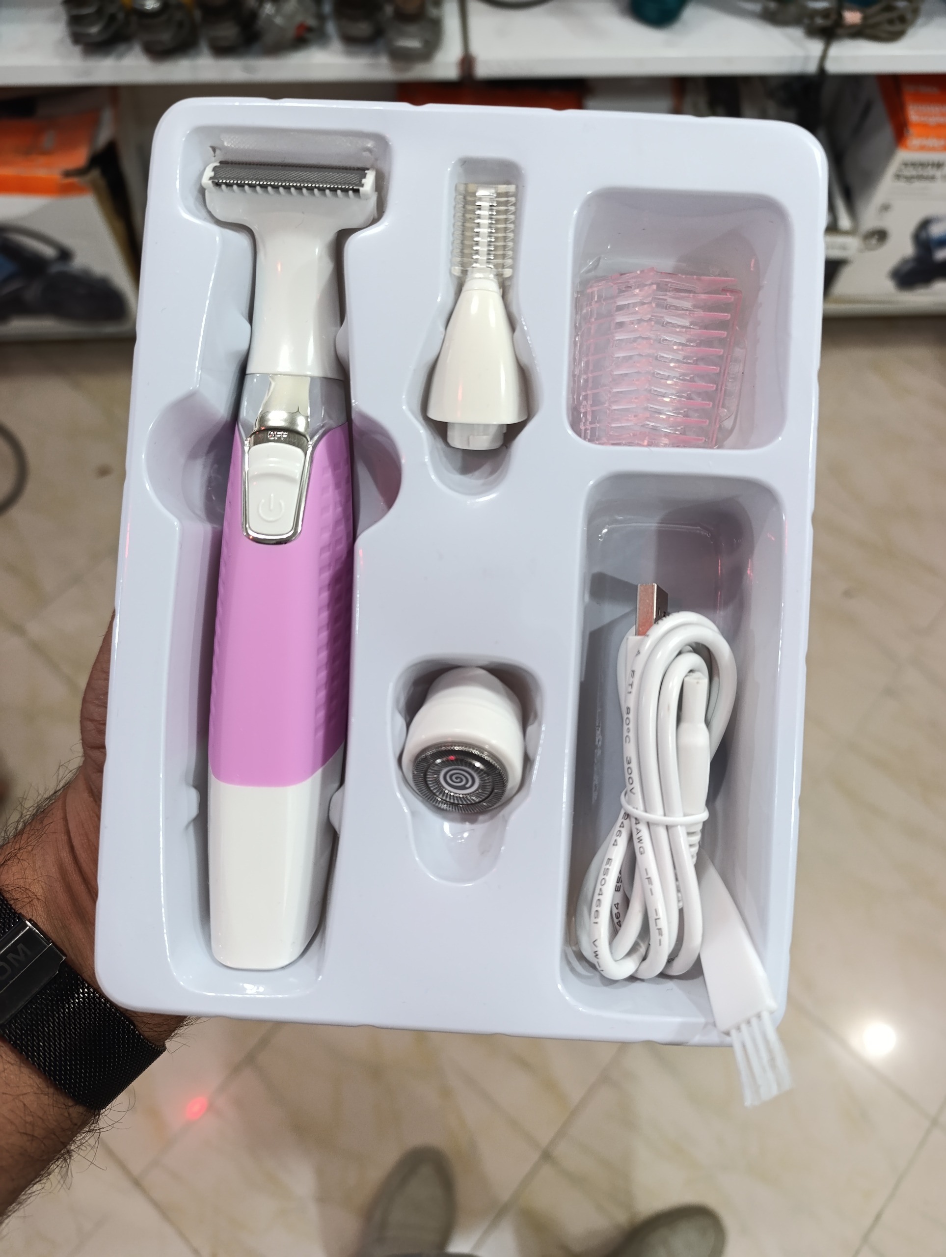 شیور سه کاره زنانه سفارش امازون