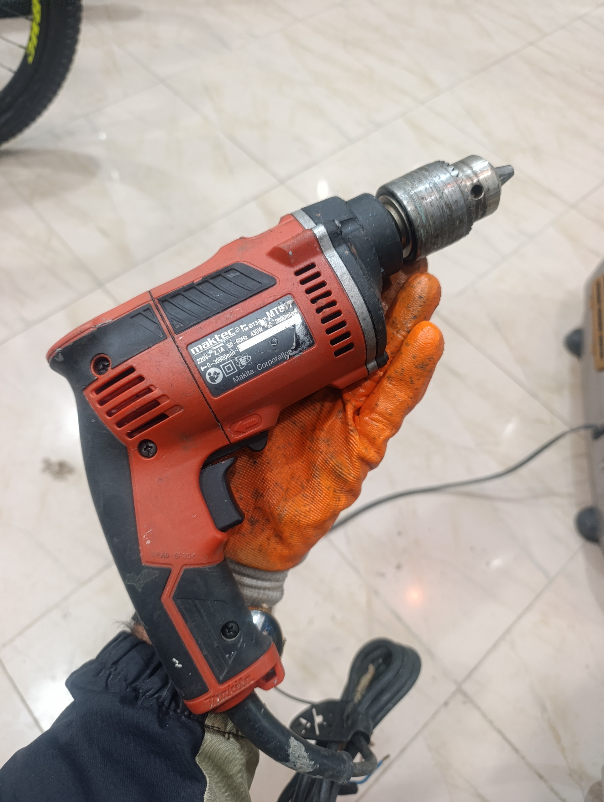 دریل چکشی Maktec Makita ژاپن استوک