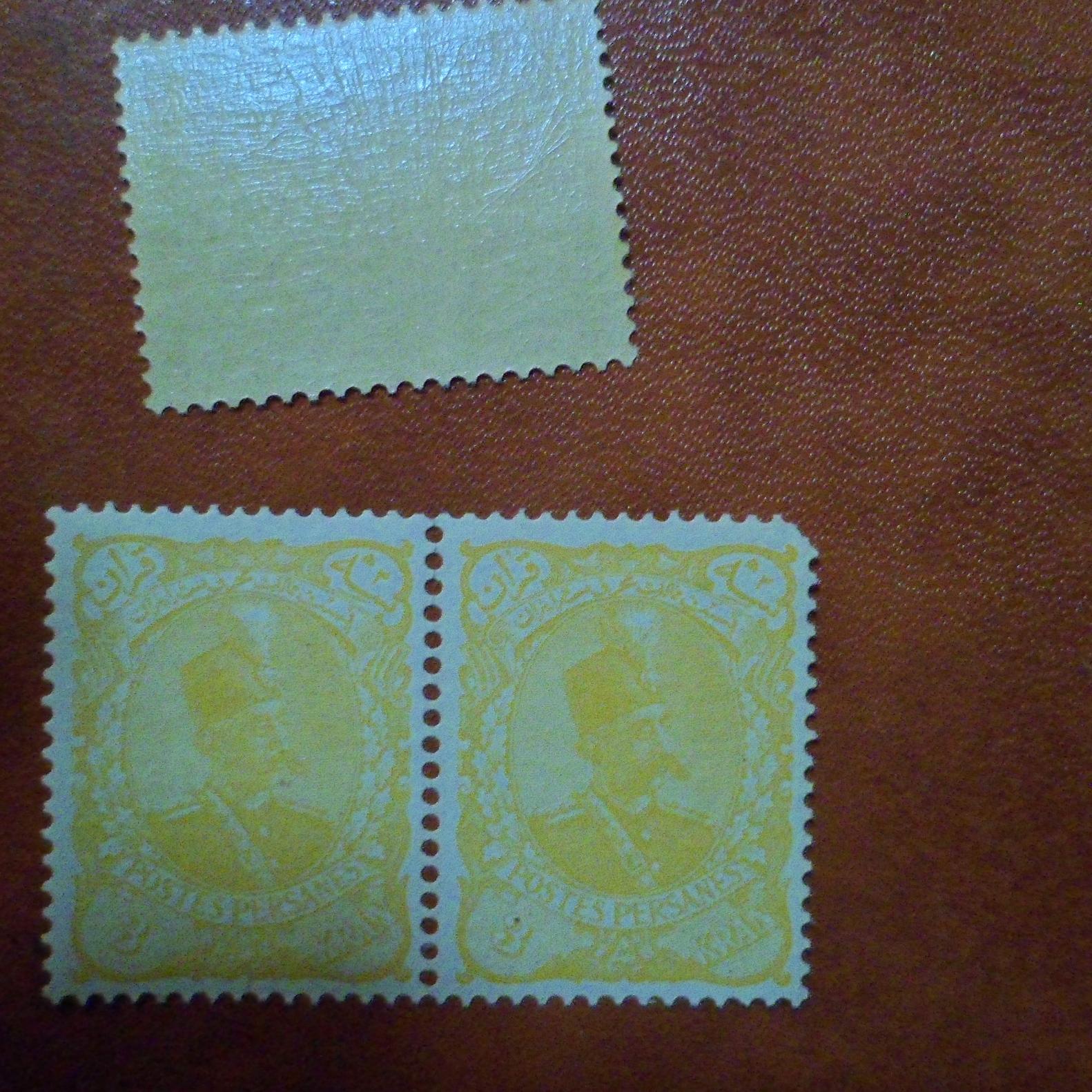 مظفری بی مهر چسبدار 2عدد چسبیده