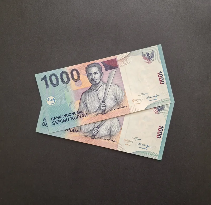 جفت 1000 روپیه اندونزی