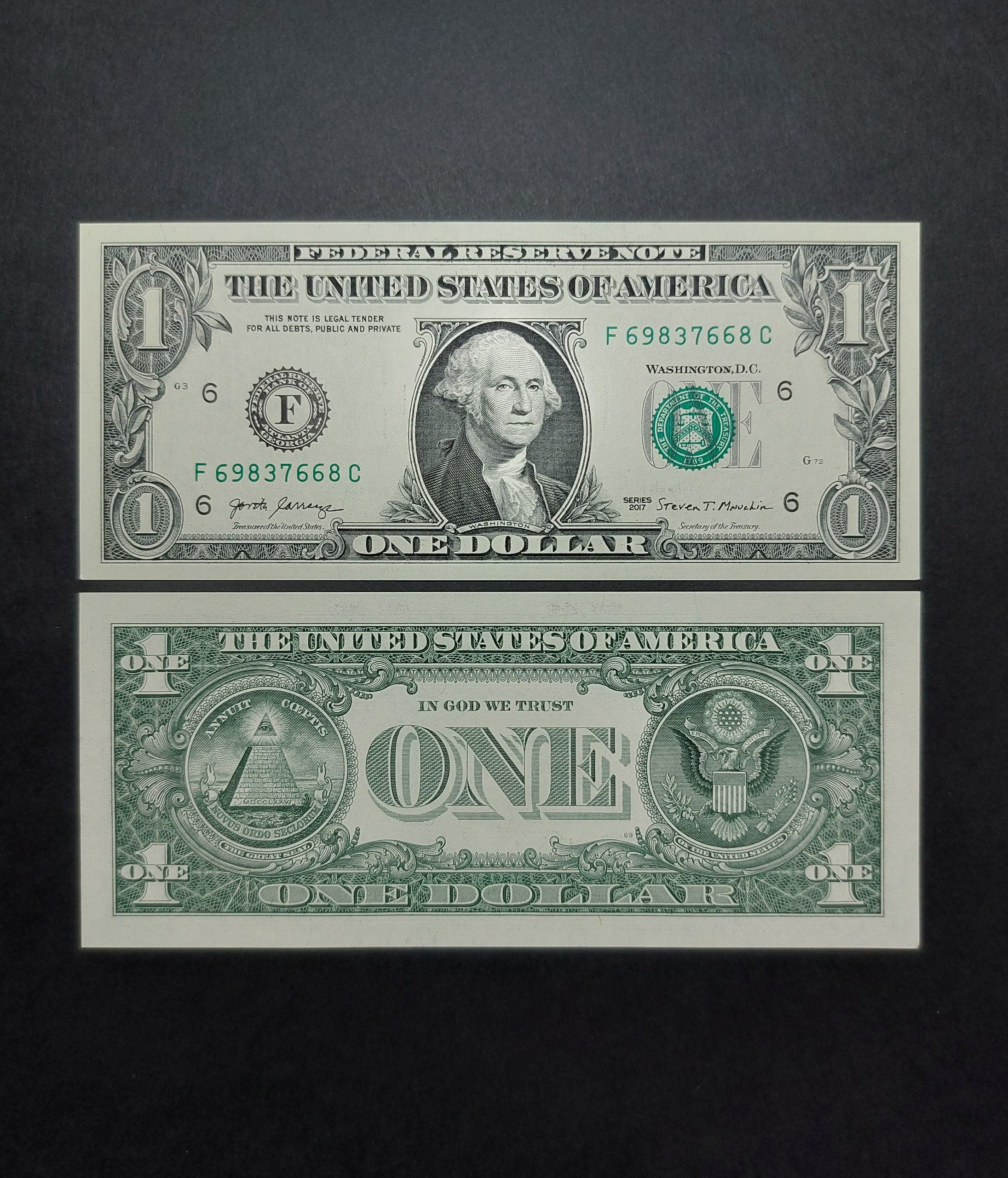 جفت 1 دلاری سریالی بانکی 2021