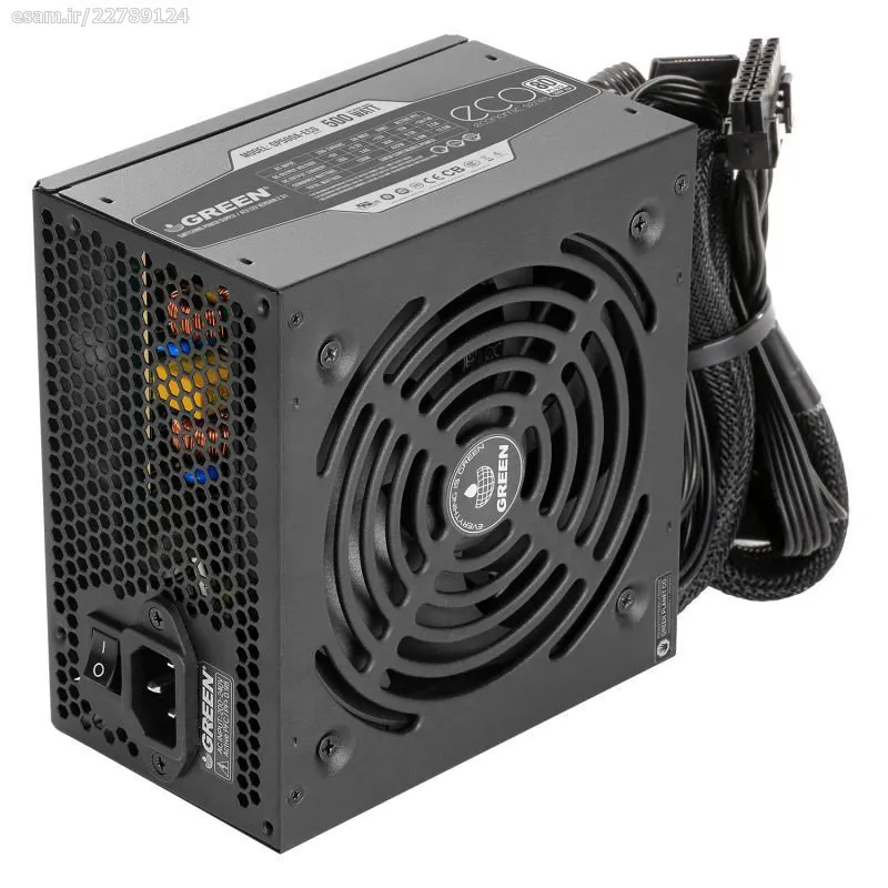 منبع تغذیه کامپیوتر گرین مدل GP550A-ECO