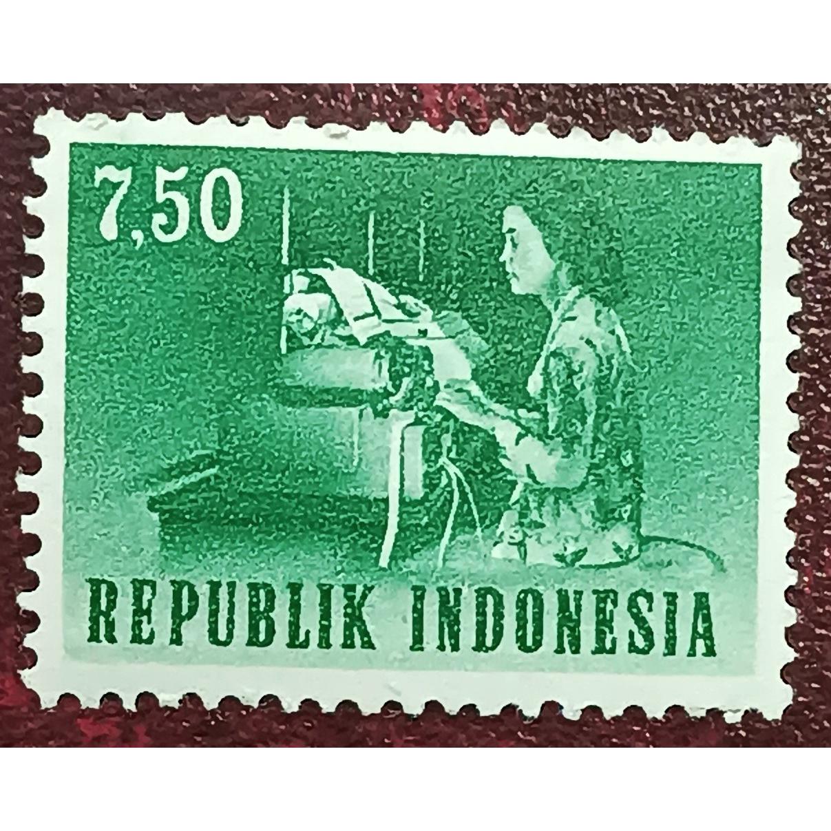 تمبر اندونزی مهر نخورده
