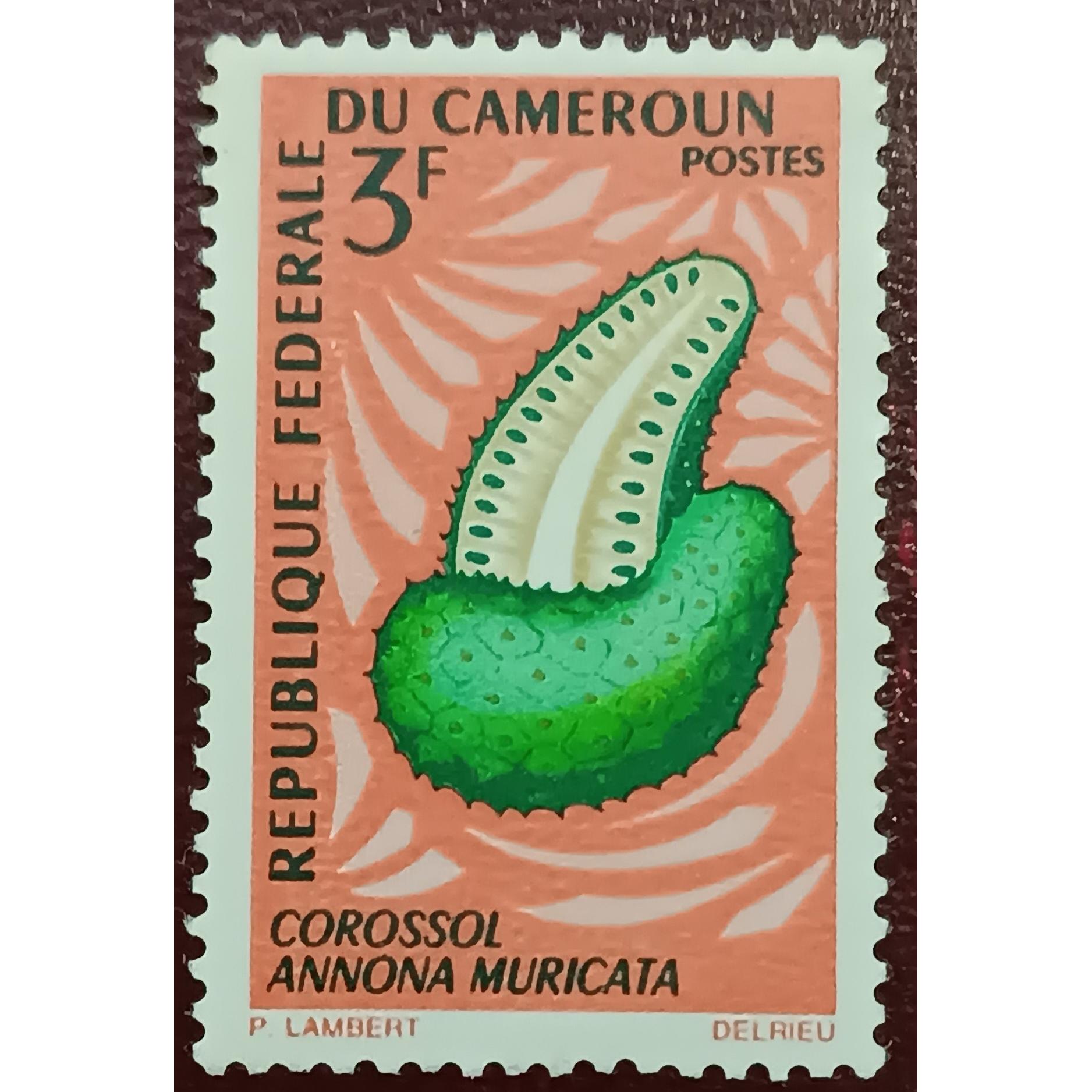 تمبر کامرون مهر نخورده