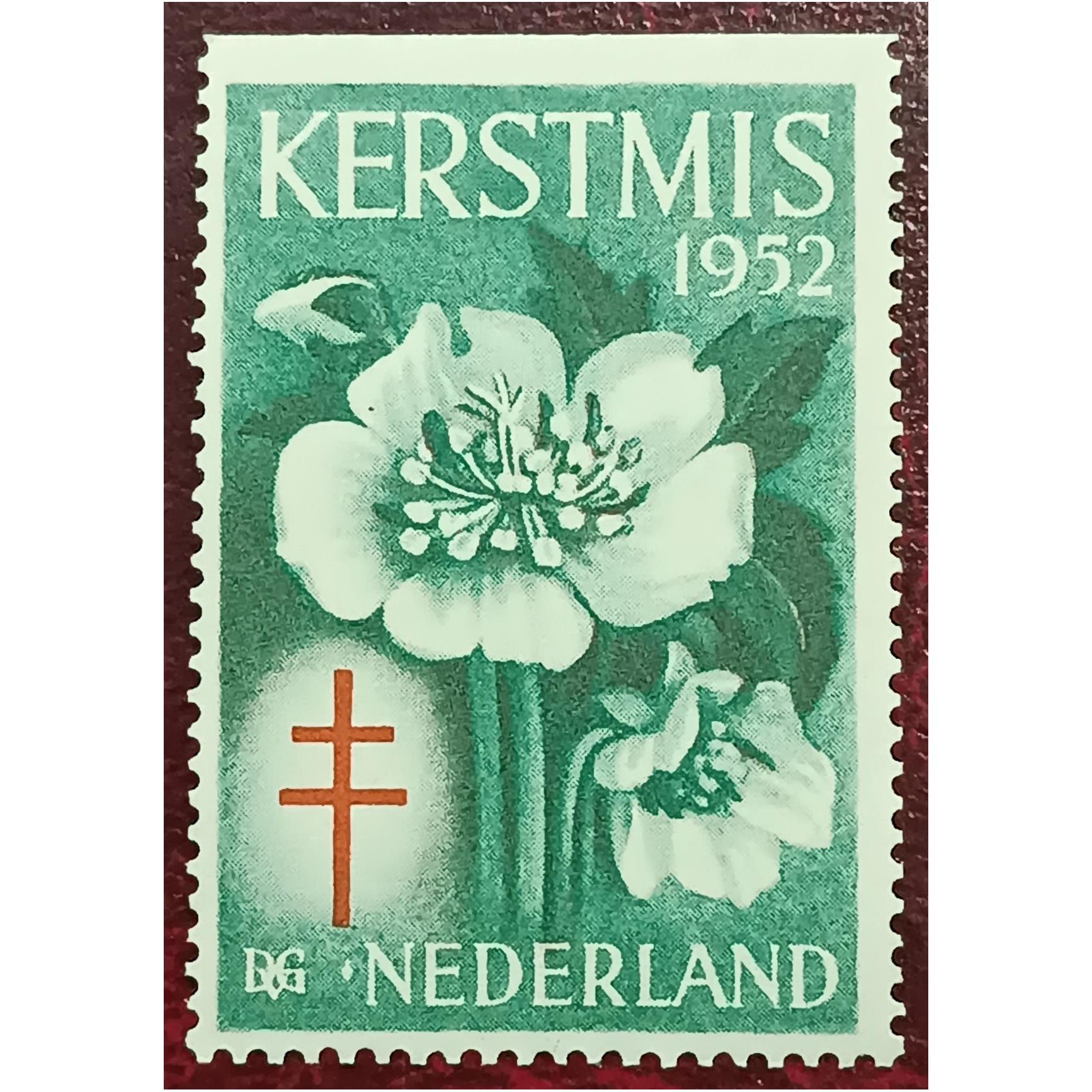 تمبر هلند مهر نخورده