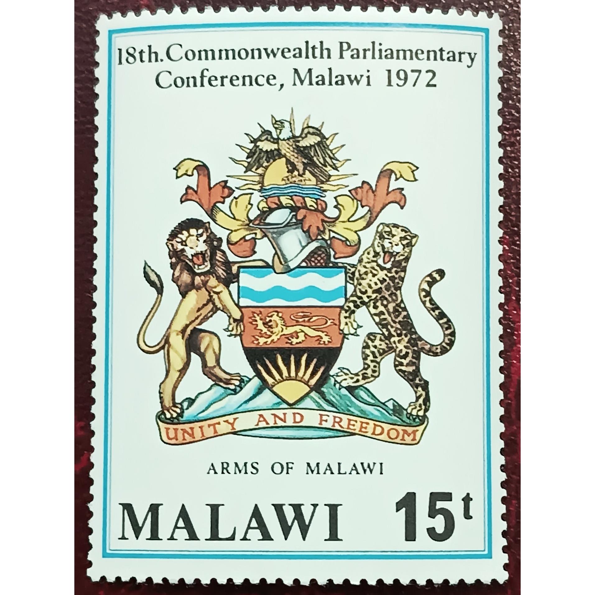 تمبر مالاوی مهر نخورده