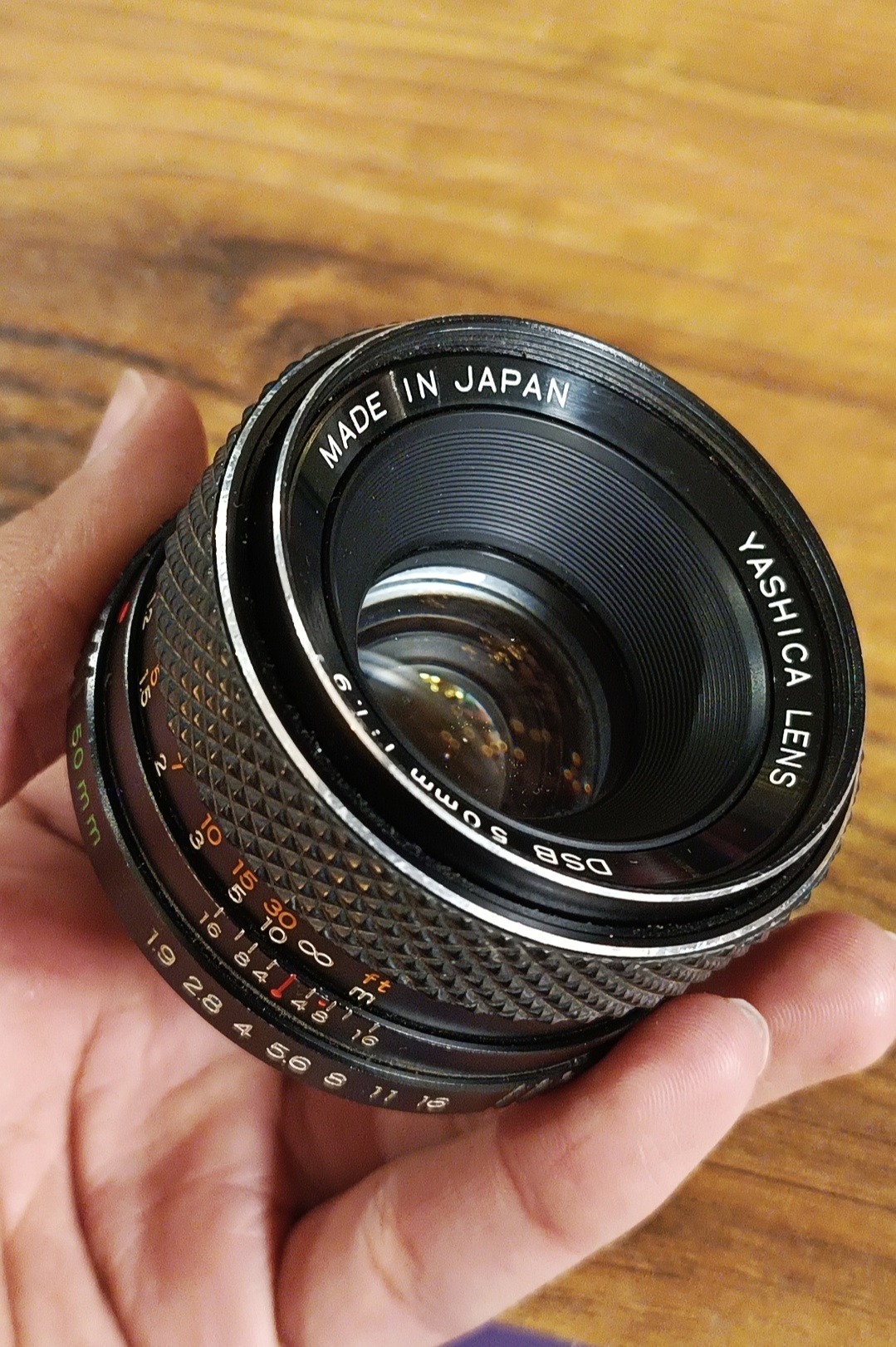 لنز با کیفیت آنالوگ یاشیکا 50mm