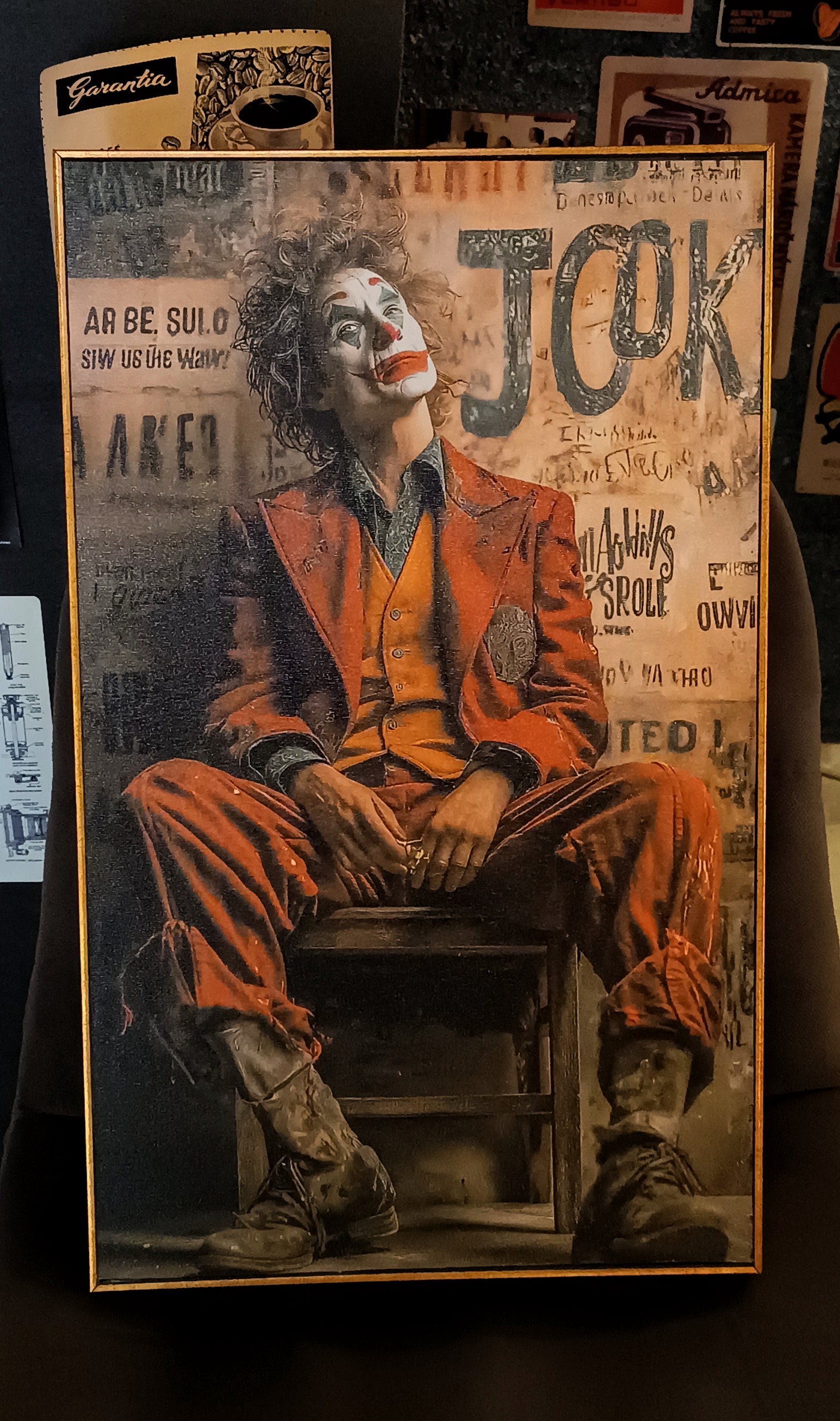 تابلو دیواری طرح جوکر