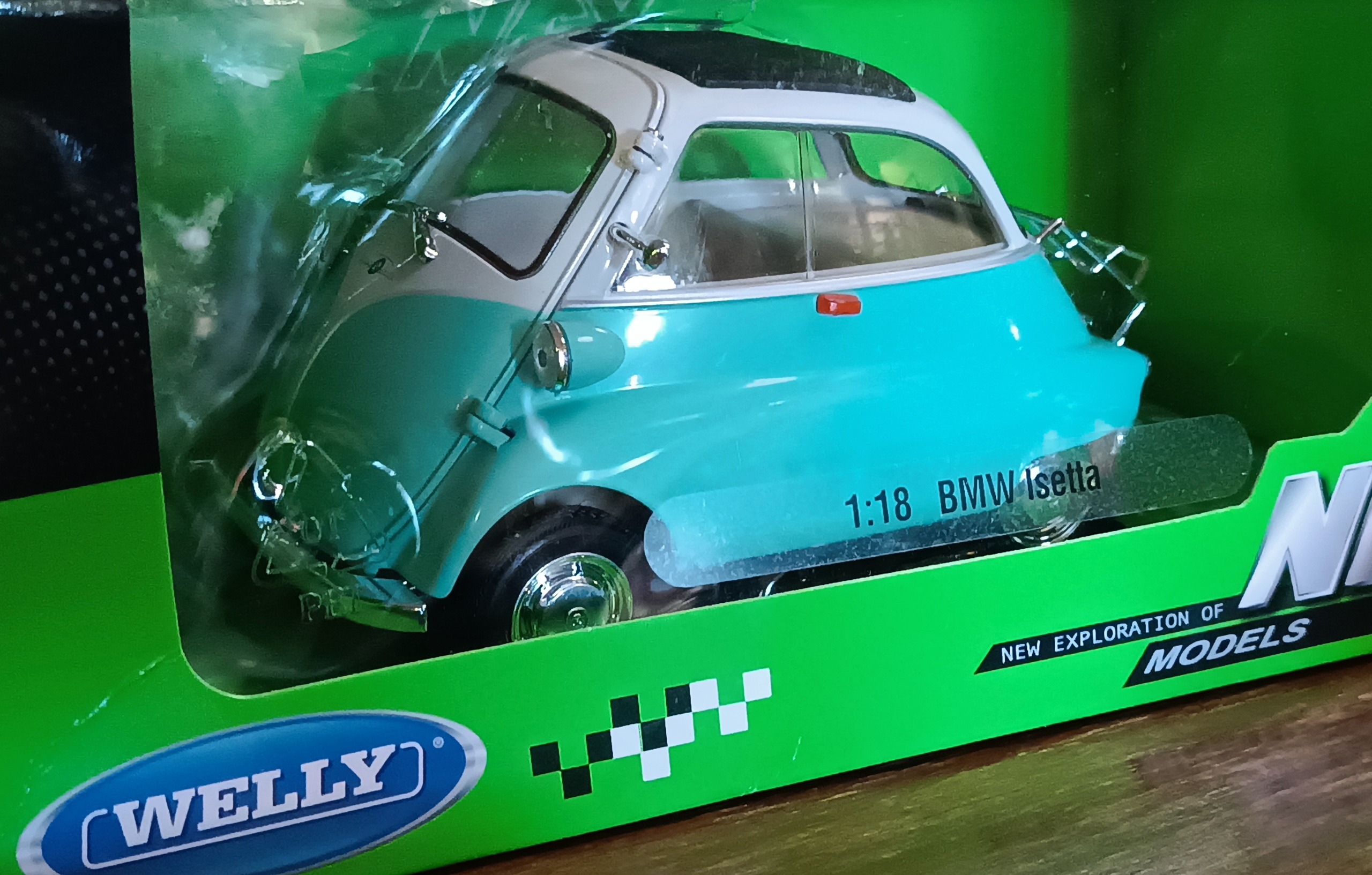 ماکت ماشین BMW isetta برند ویلی