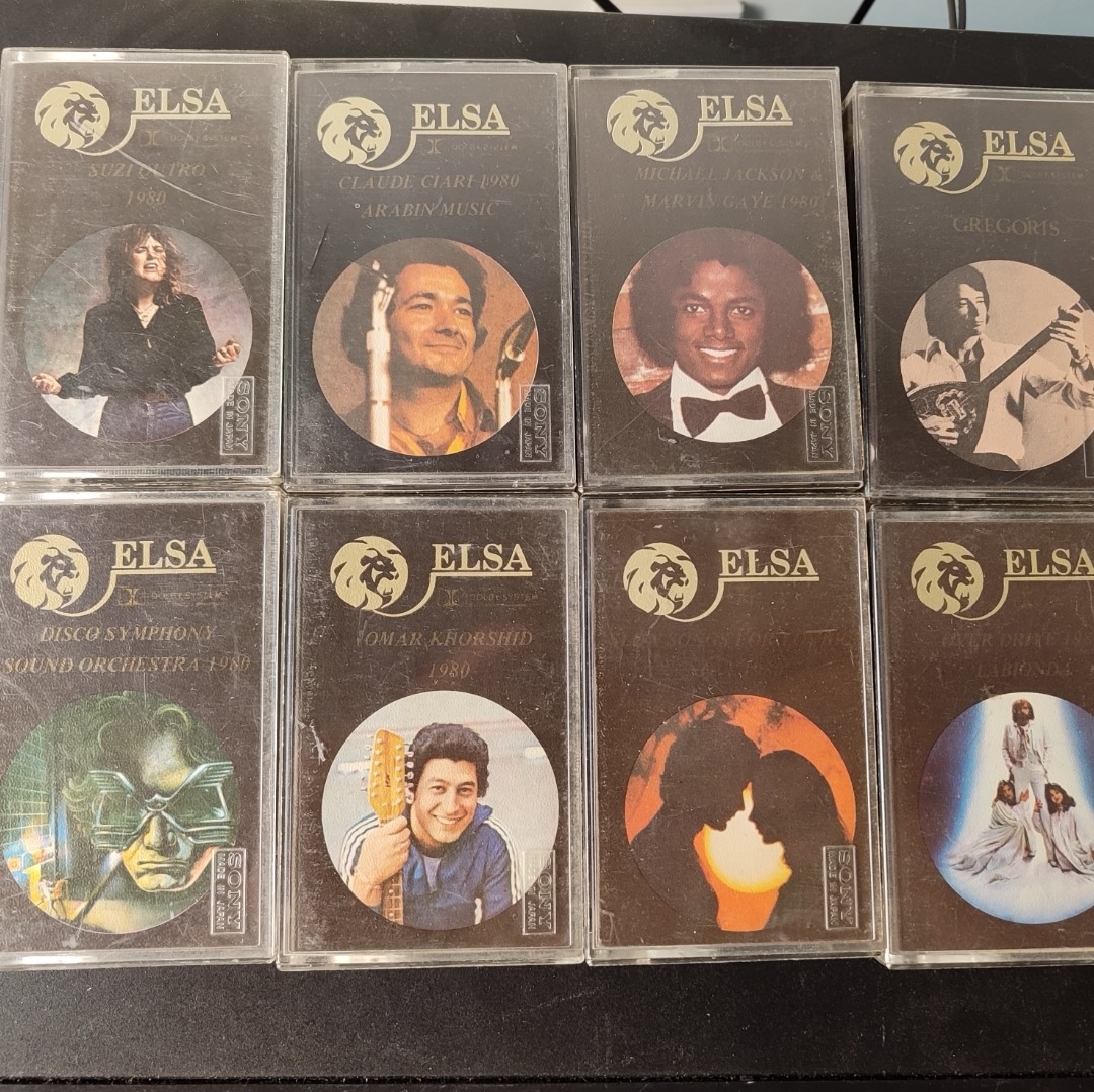 8عدد نوار کاست