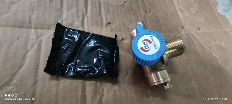 شیر مخزن استوانه ای مارک OMB ایتالیا