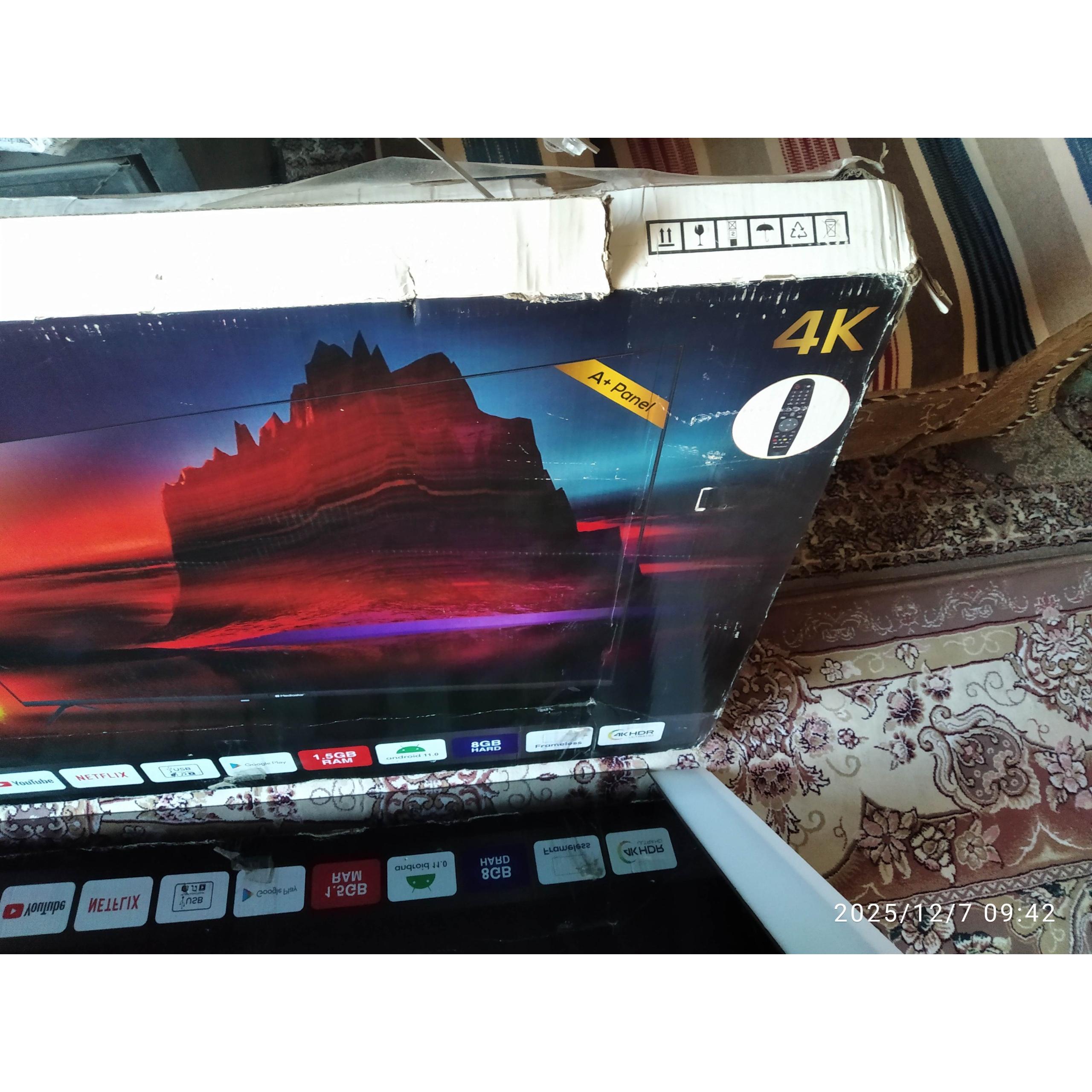 کارتن تلویزیون مدیا استار 55اینچ