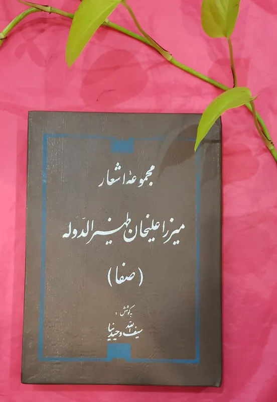 مجموعه اشعار میرزا علیخان ظهیرالدوله صفا