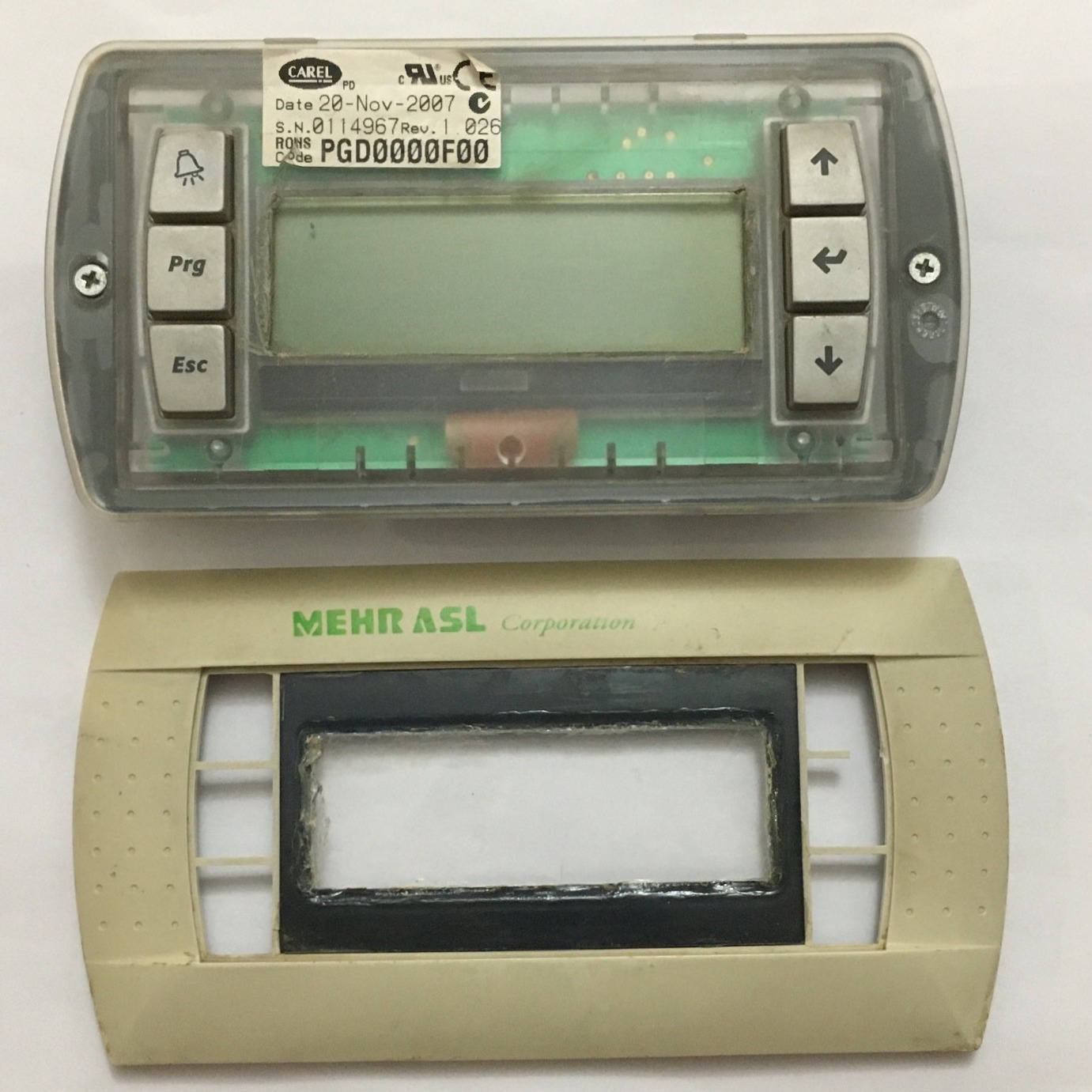 کنترلر PGD پکیجهای سرمایی وگرمایی