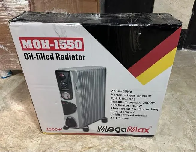  شوفاژ برقی مگامکس 15 پره مدل MOH-1550