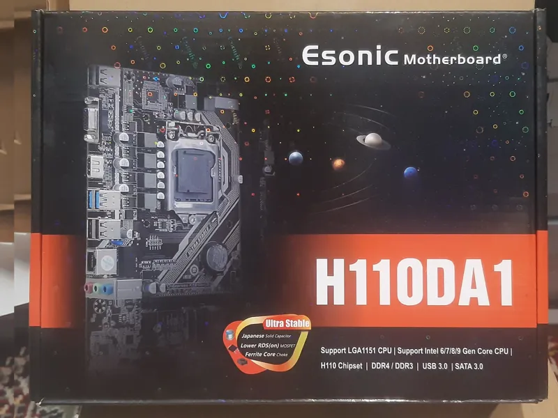 مادربورد نو h110 Esonic نسل 6 و 7 و 8 و 9