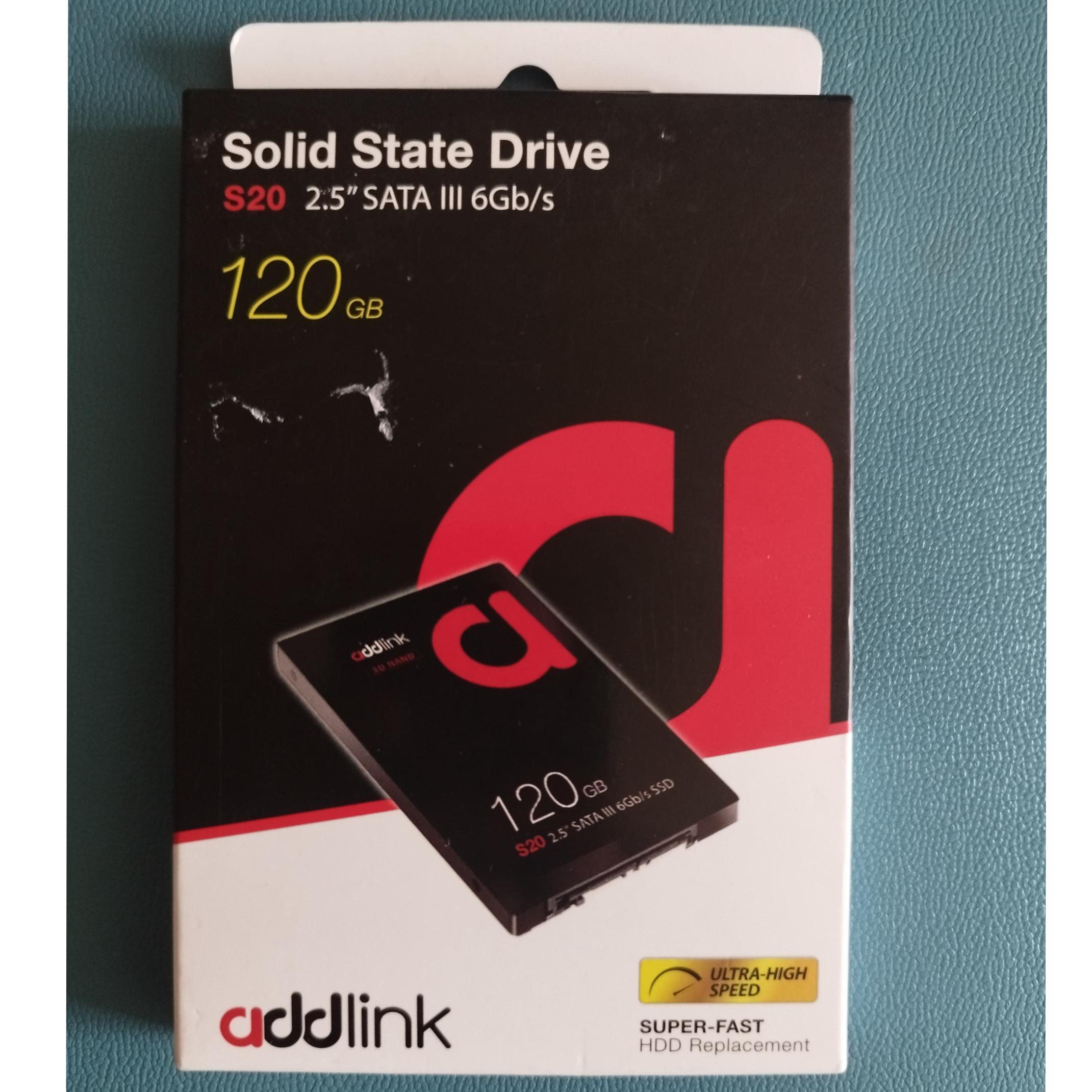 SSD 120 گیگ addlink پلمپ