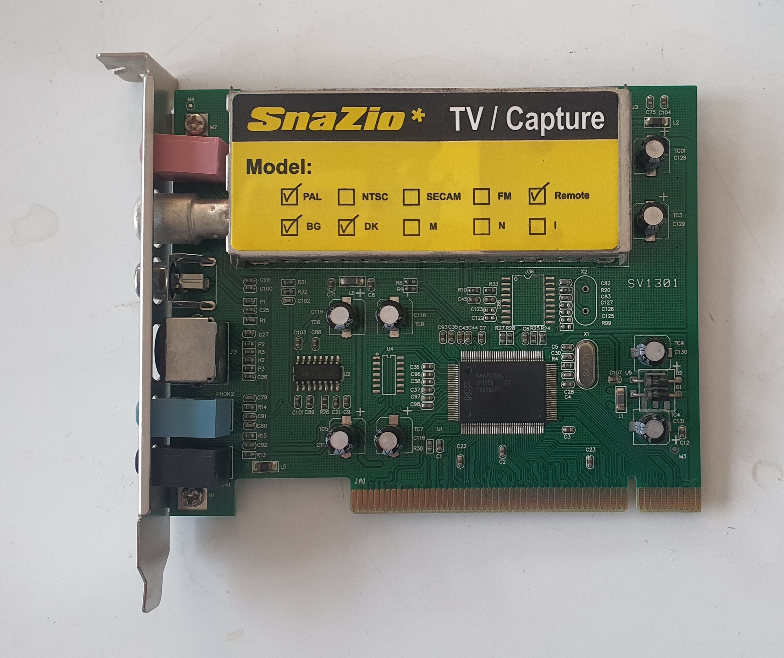 کارت کپچر و TV مارک اسنازیو