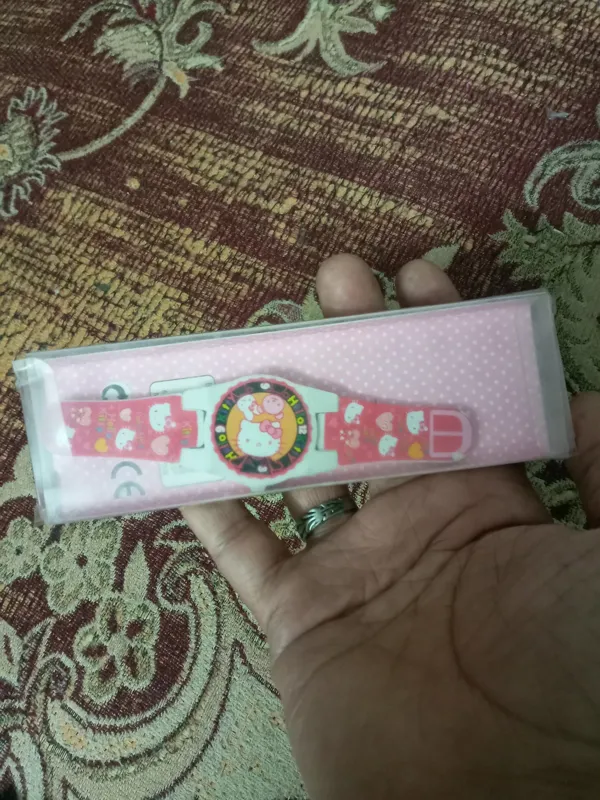 پاک کن قدیمی  ساعتی فانتزی کیتی