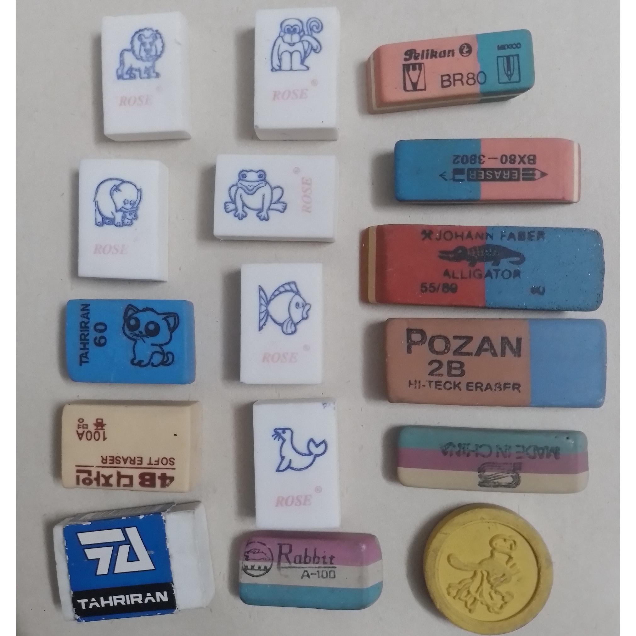 16 عدد پاکن نایاب دهه شصت فقط 250 تومان!