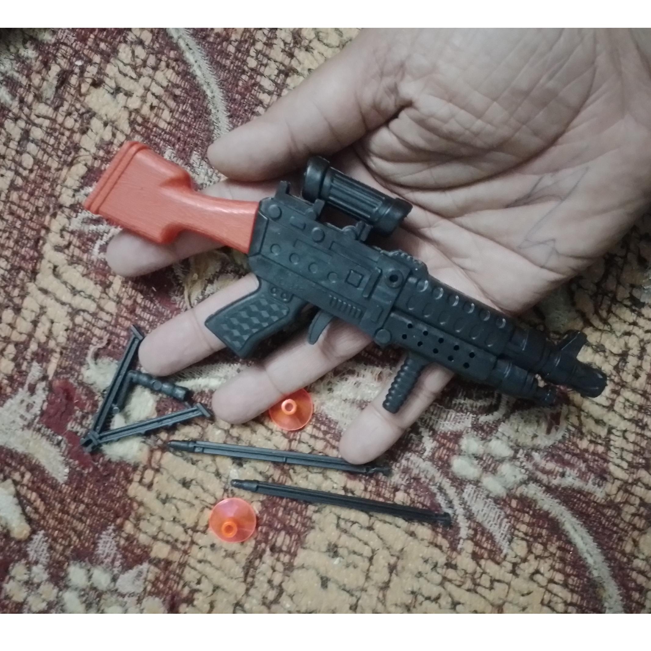 تفنگ نوستالژی دهه شصت با 2تیرچسبونکی