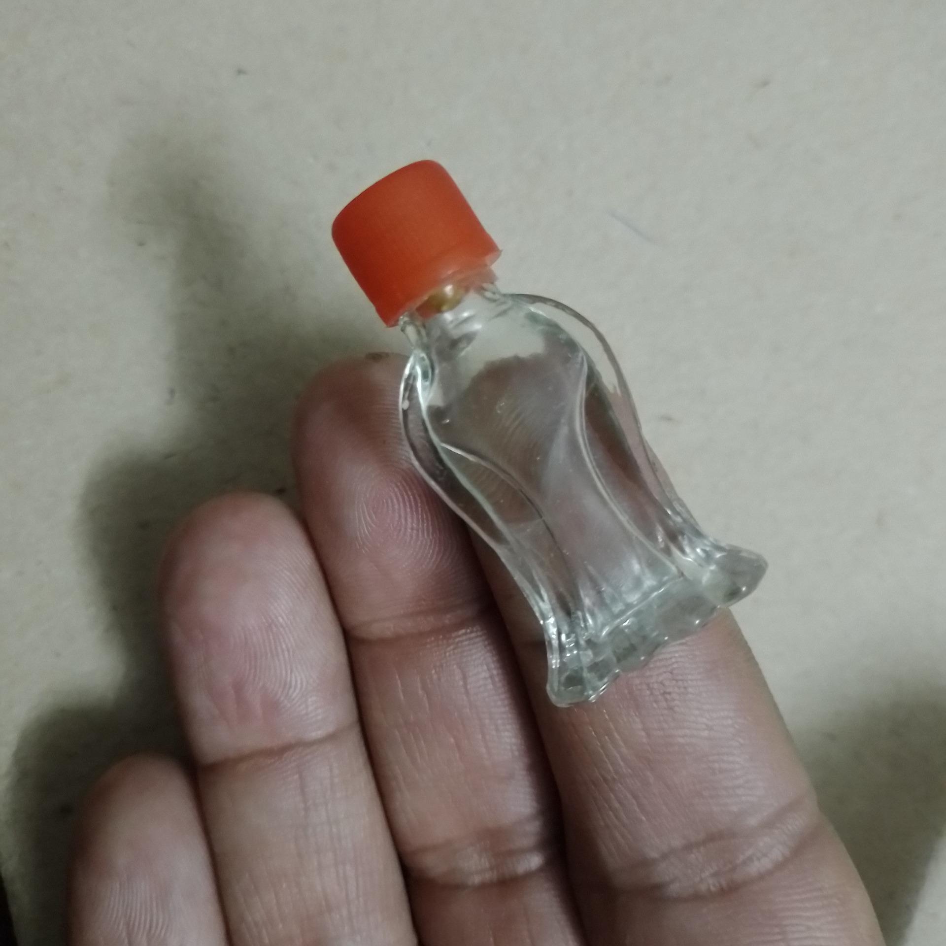 شیشه عطر قدیمی کمر باریک بند انگشتی پهلوی