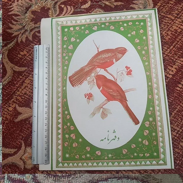 دفتر نامه سایز بزرگ آنتیک دهه پنجاه الی شصت