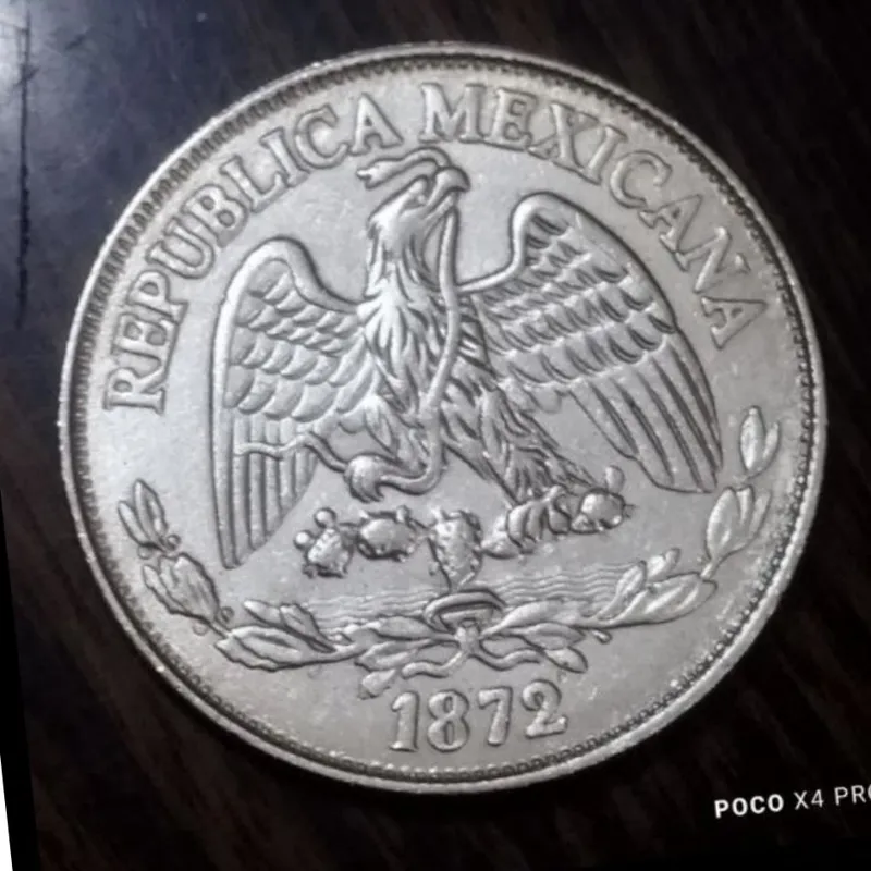 سکه روکش نقره از کسور مکزیک