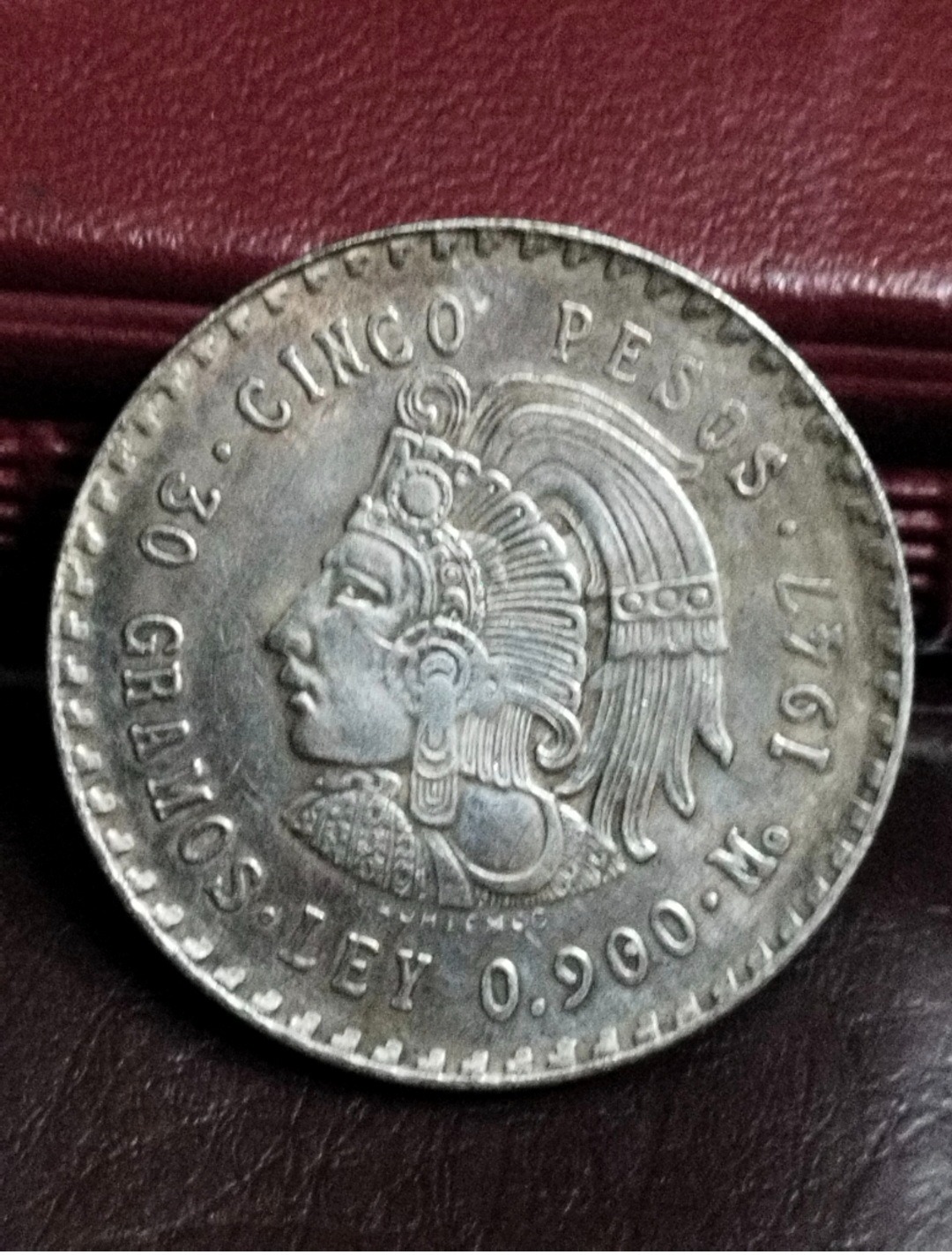 سکه روکش نقره آنتیک شده مکزیک ضرب دوم