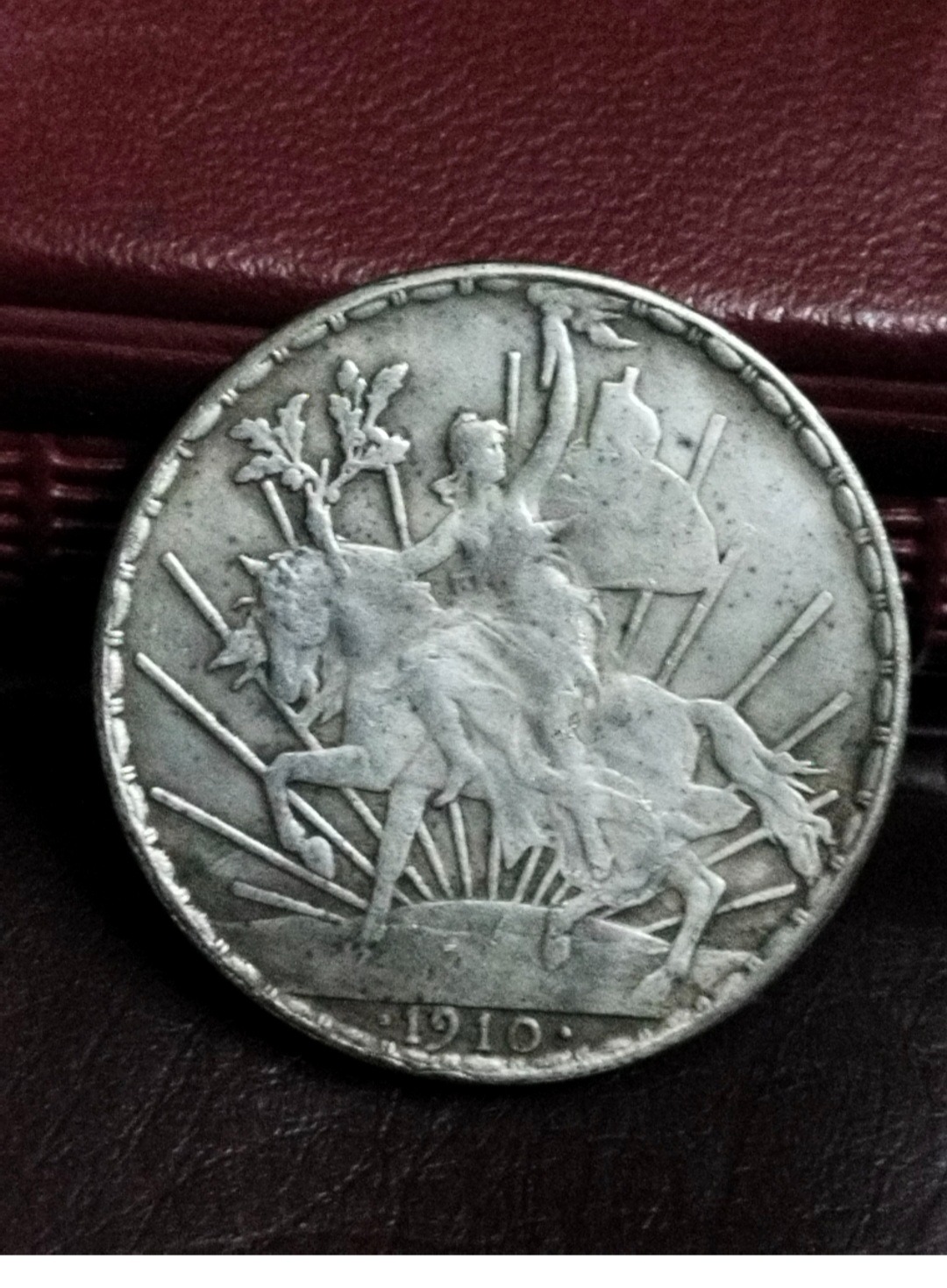 سکه یادبود روکش نقره آنتیک شده مکزیک ضرب دوم