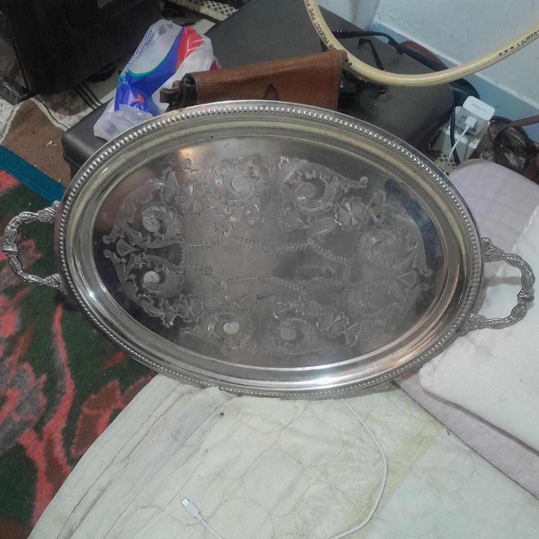 سینی دستگیره دار قدیمی