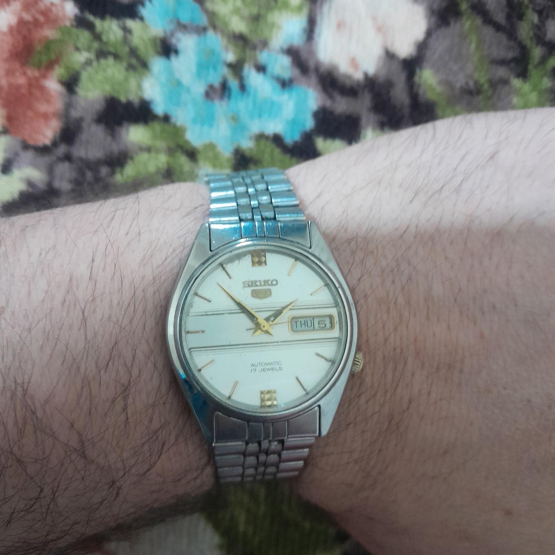 ساعت سیکو 5 قدیمی زیبا