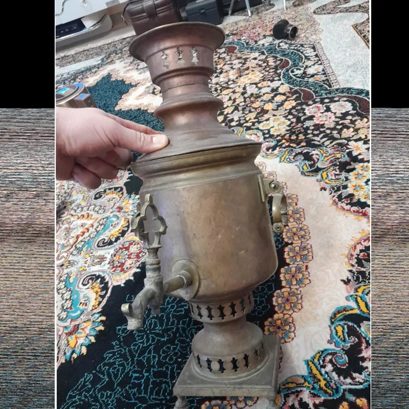 سماور ایرانی بسیار قدیمی سالم