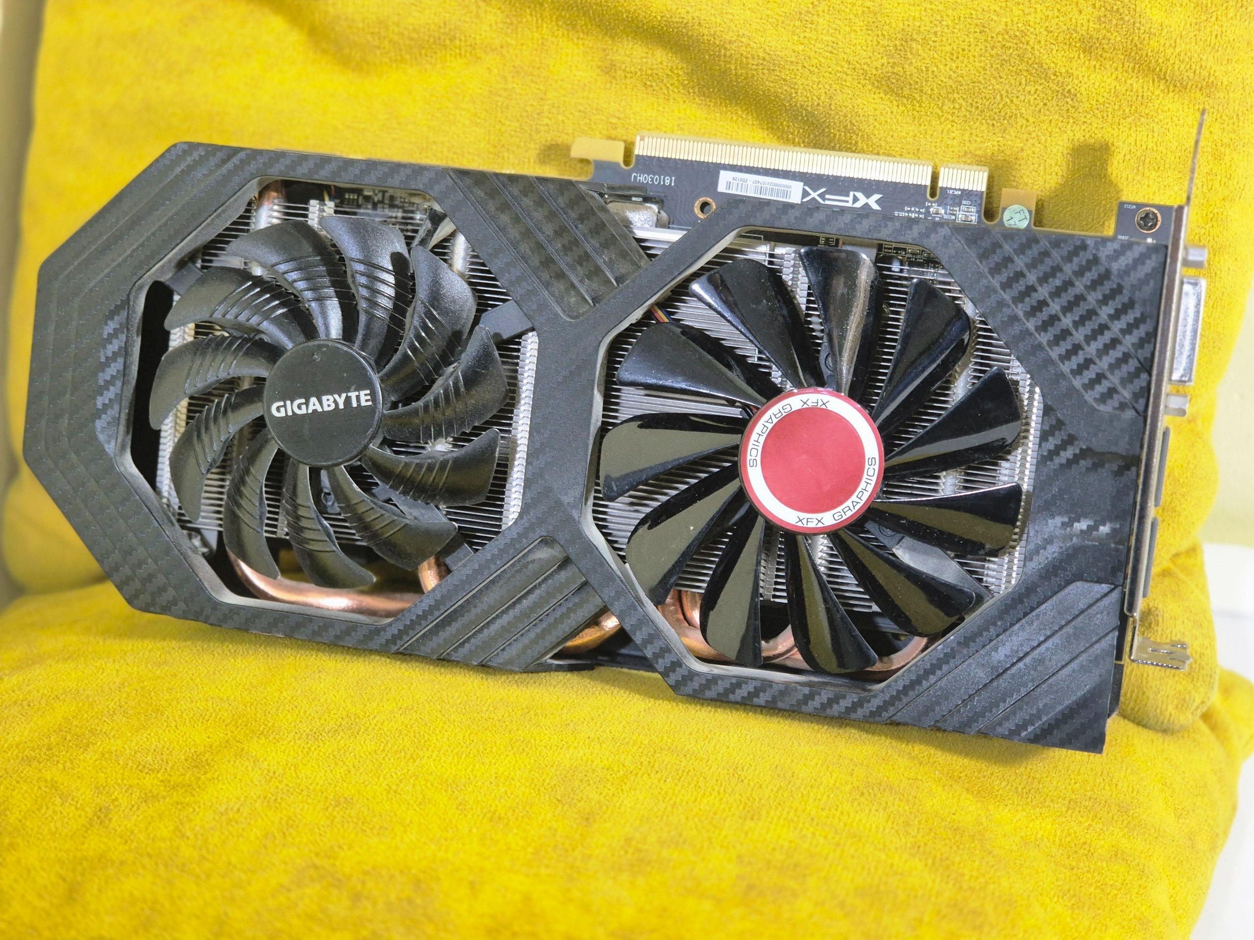 کارت گرافیک RX 580 8 gb xfx همراه با جایزه خرید