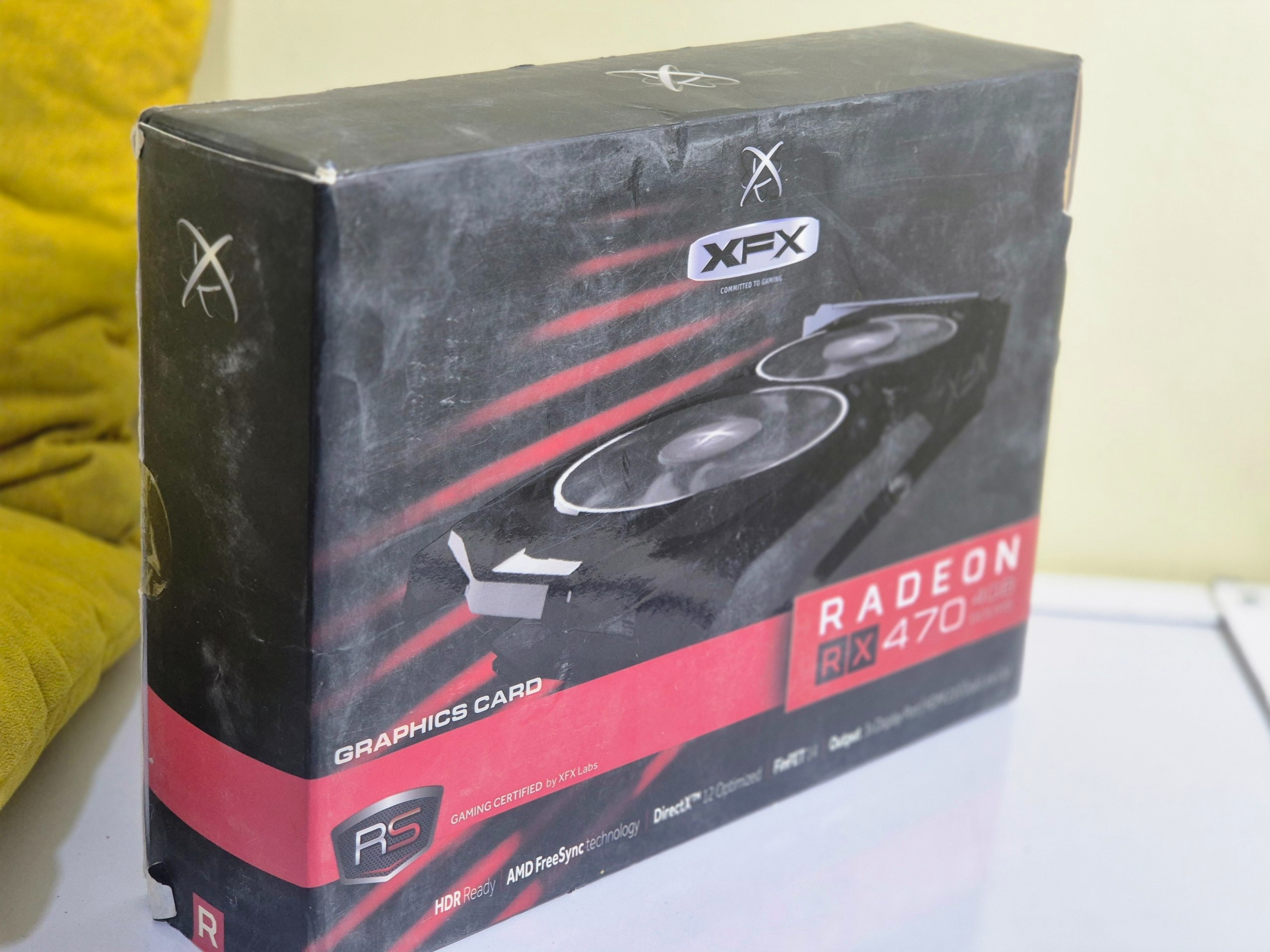 کارت گرافیک RX 470 xfx همراه با جایزه خرید