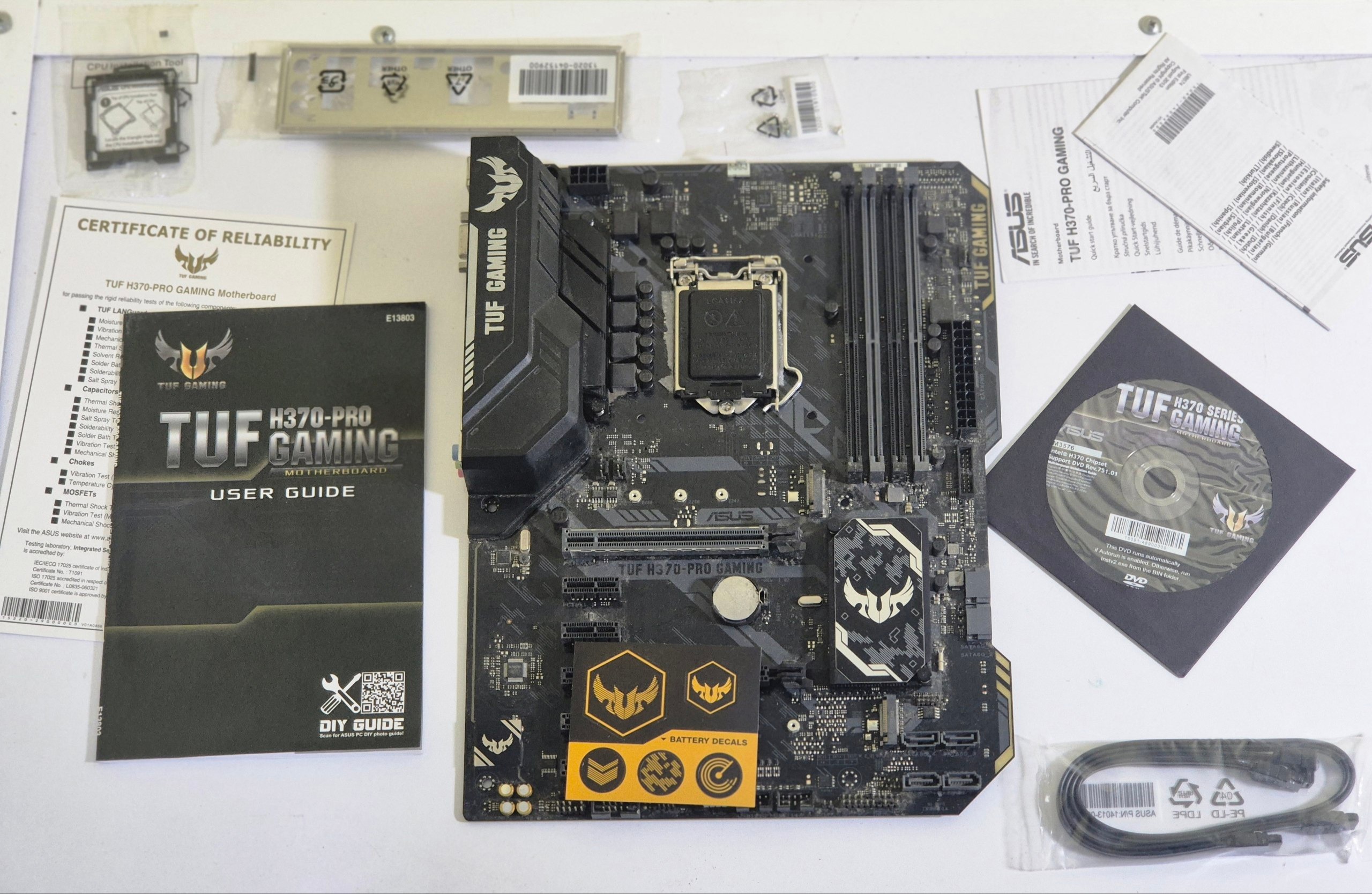 مادربرد H370 ایسوس تاف گیمینگ همراه با جایزه خرید