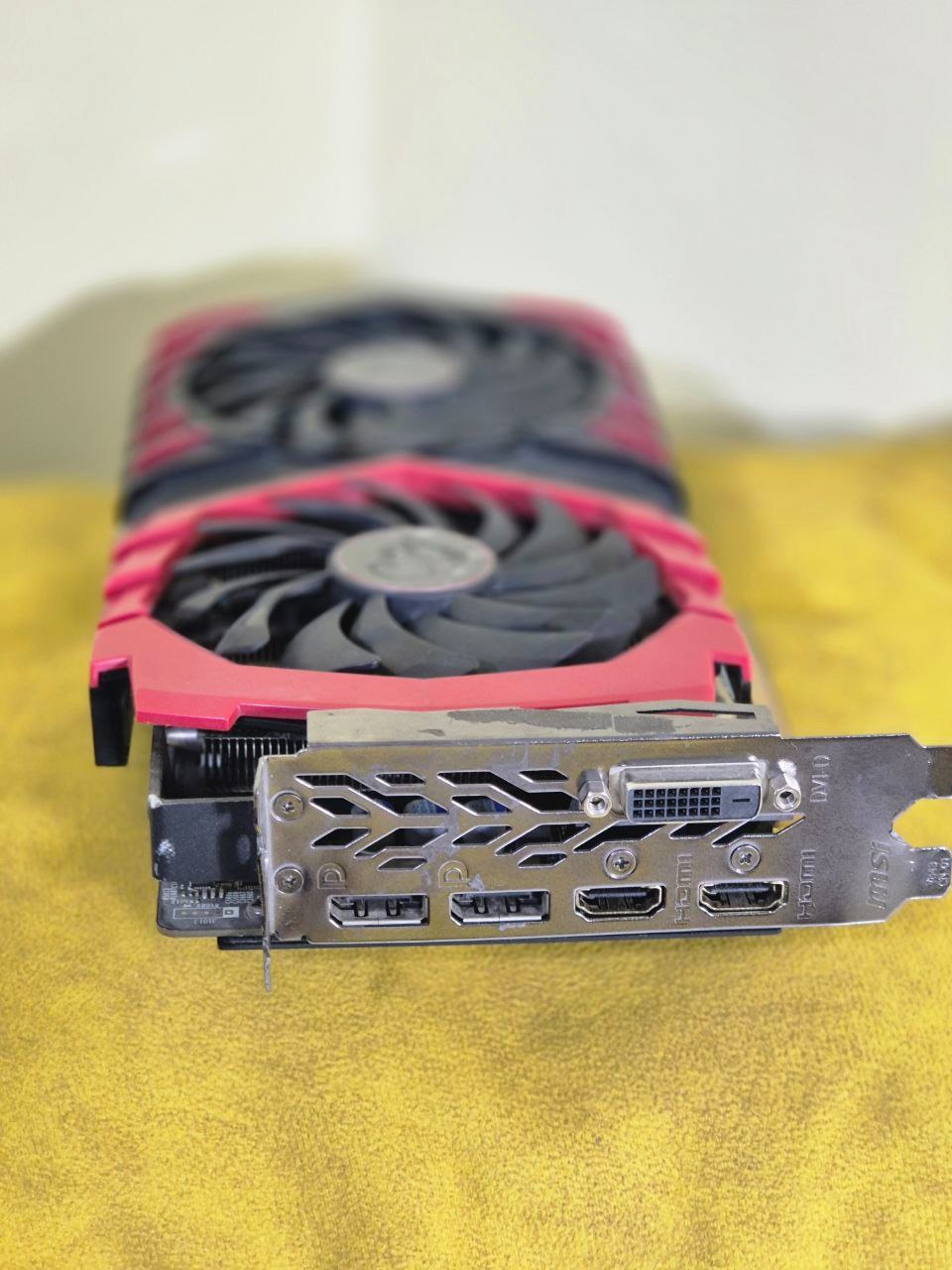 کارت گرافیک RX 580 msi gaming x با جایزه خرید