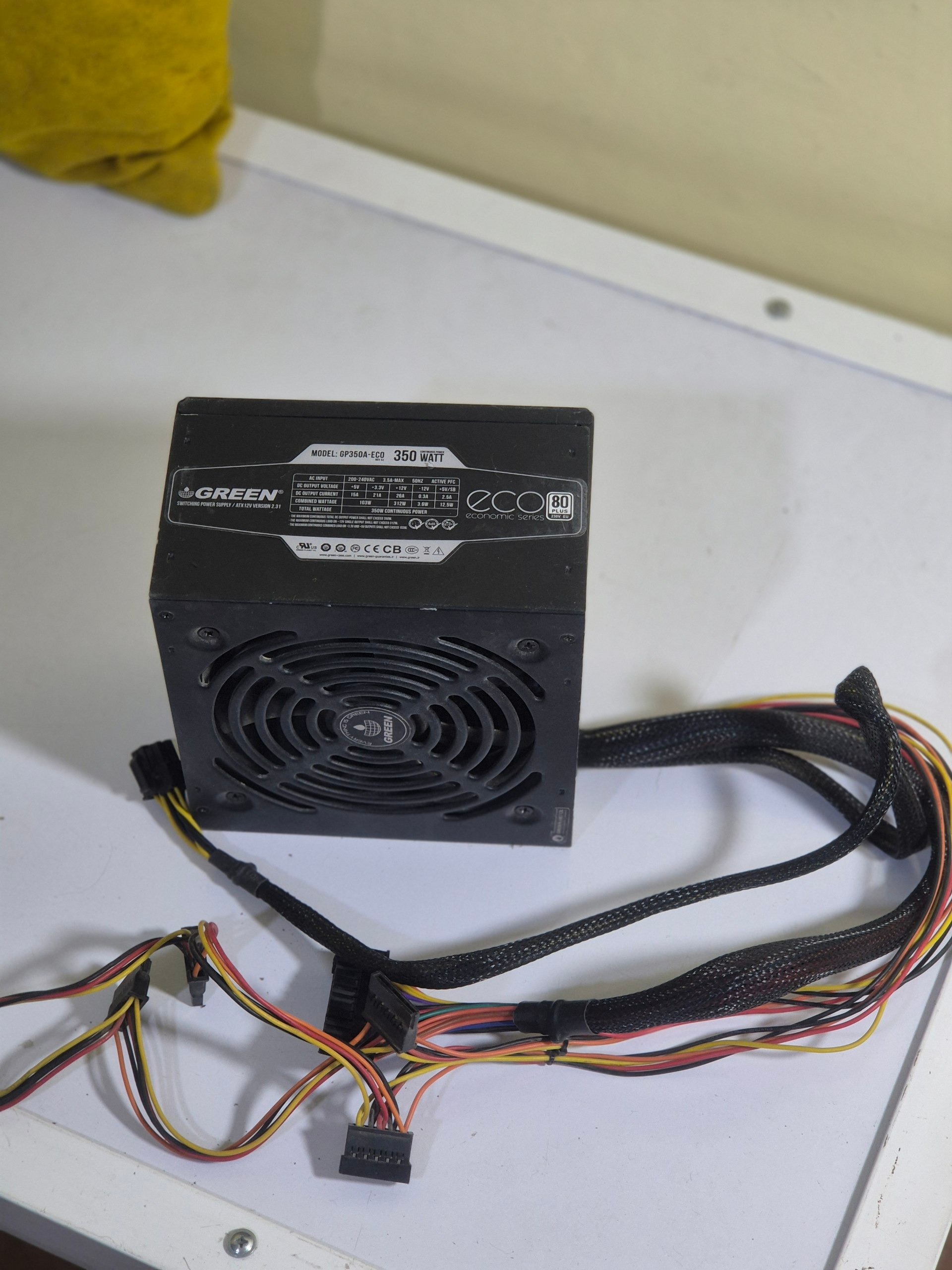 پاور 350 وات گرین سری eco همراه با جایزه خرید