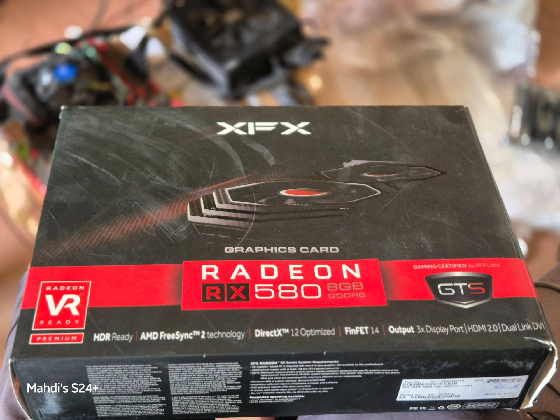 کارت گرافیک RX 580 8 gb xfx