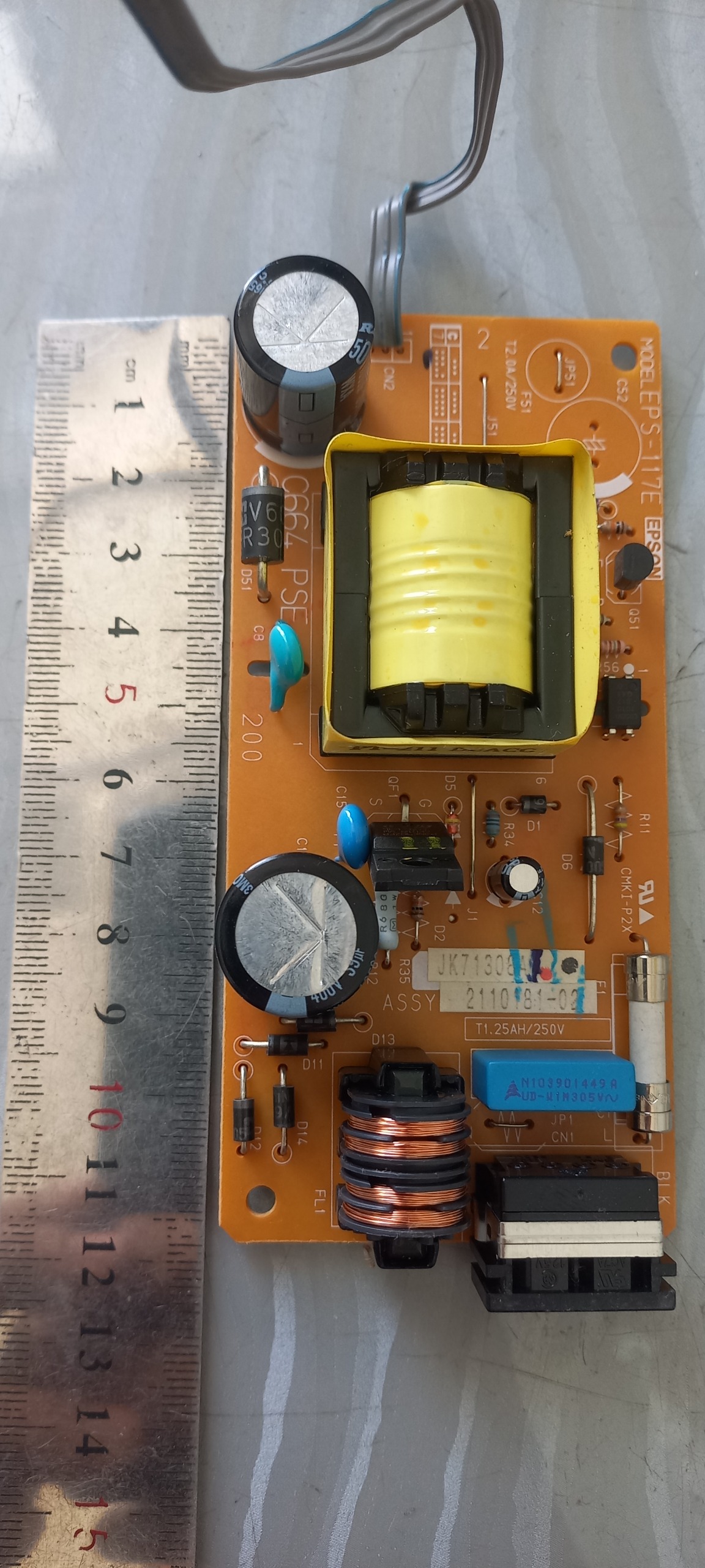 برد تغذیه 40 ولتی سوئیچینگ 2 آمپر