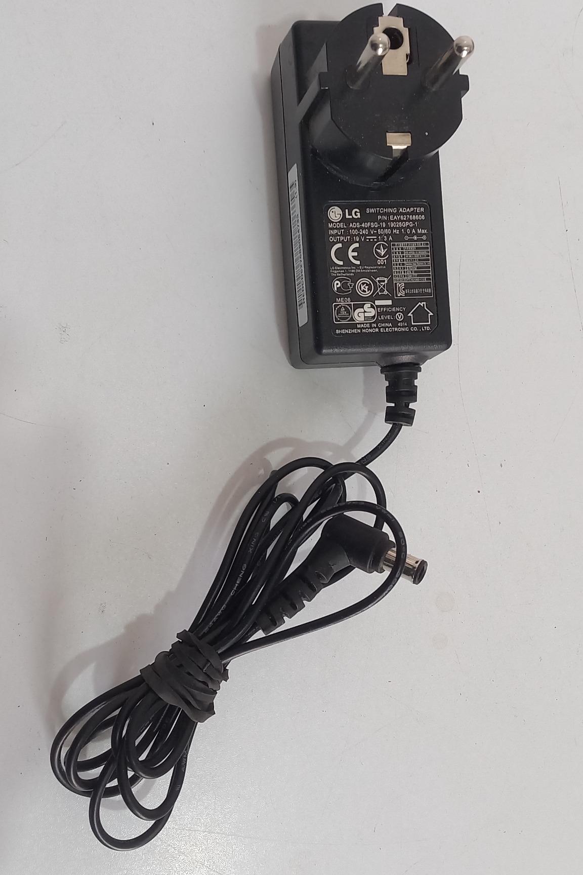 آداپتور رو دستگاهی 19ولت 1،3 آمپر مانیتور LG