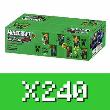 کارت کلکسیونی ماینکرفت minecraft - کارتن 240 تایی