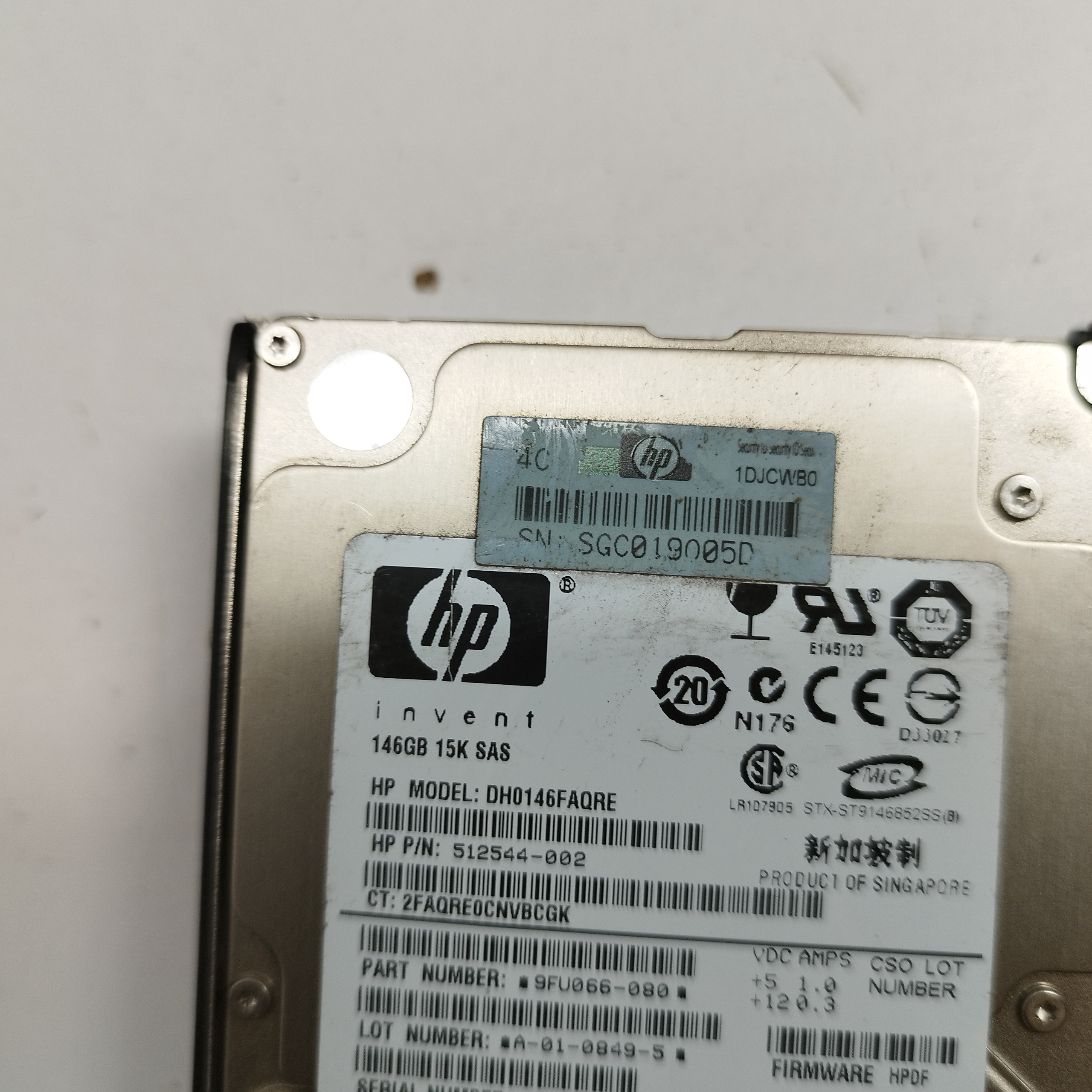 هارد سرور 146g 15K