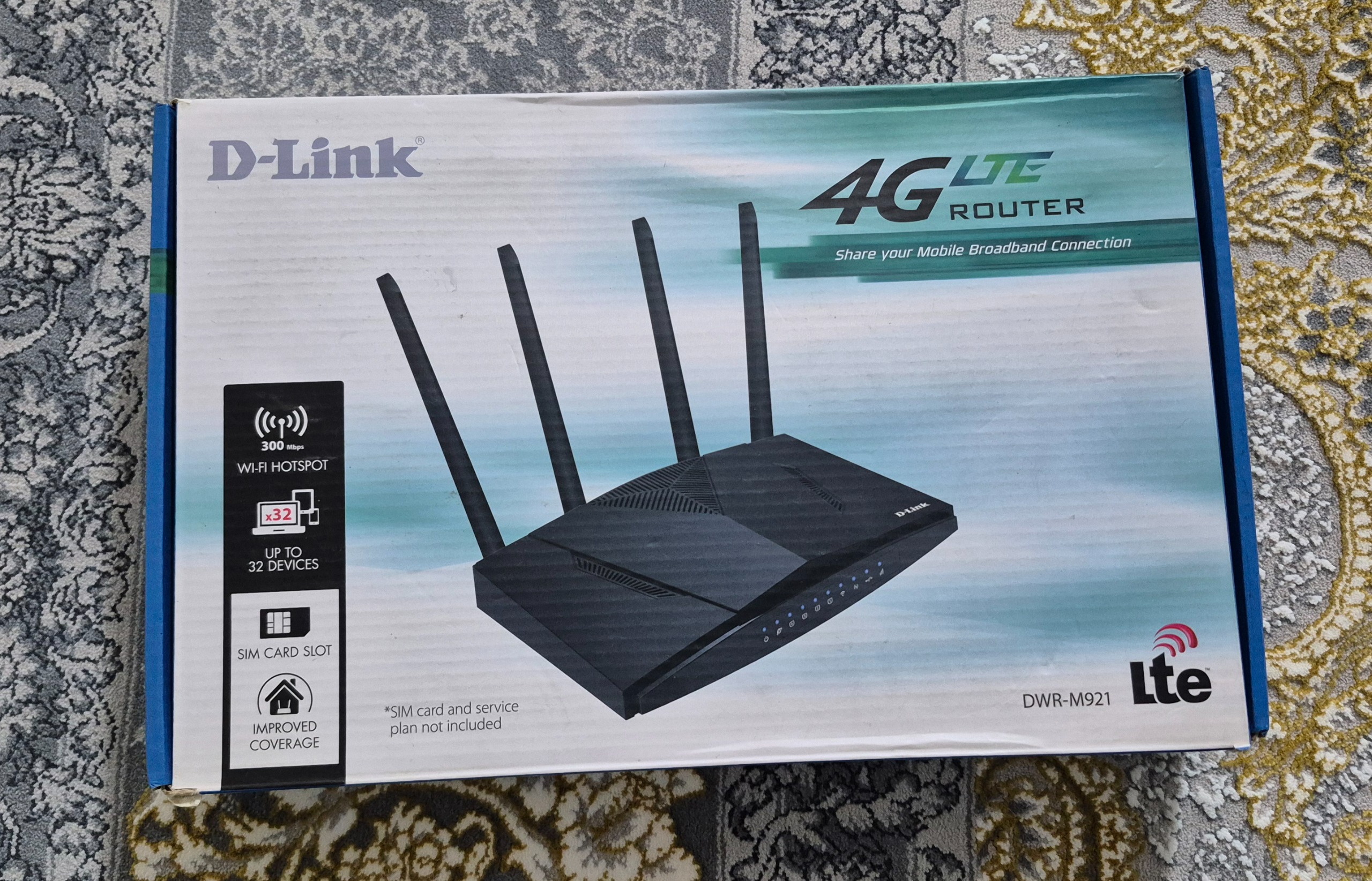 مودم روتر بی سیم 4G دی لینک مدل DWR-M921 4G N300