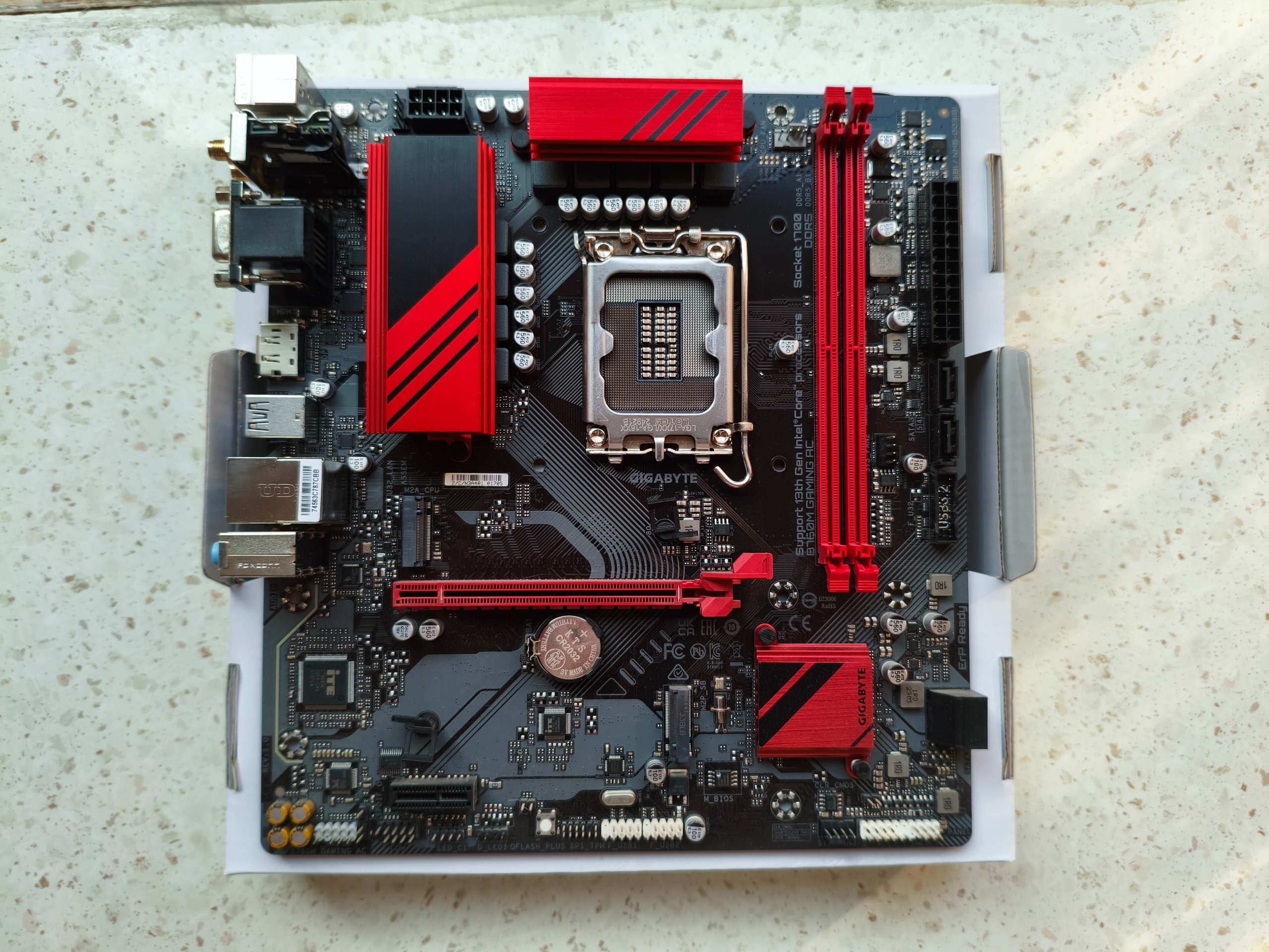 مادربرد Wifi گیگابایت B760M GAMING AC DDR5 گارانتی